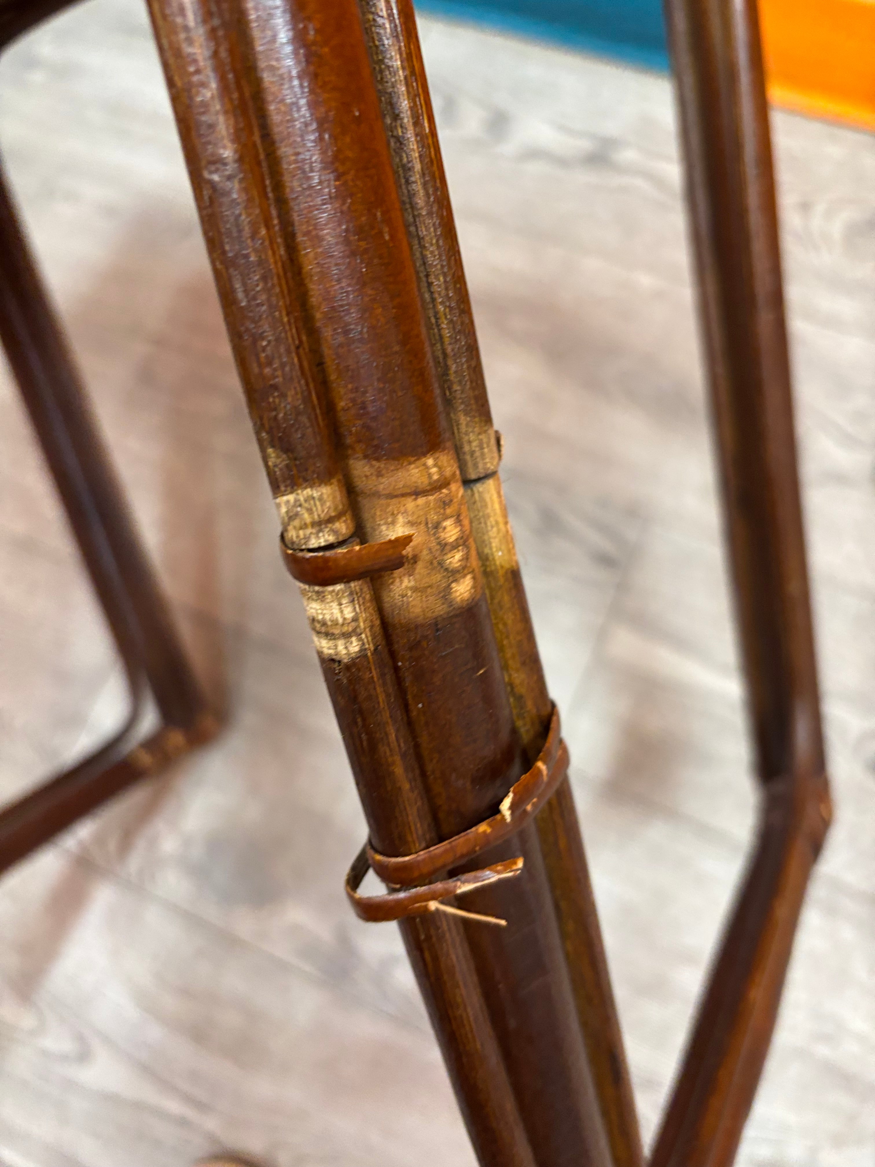 Rattan Side Table