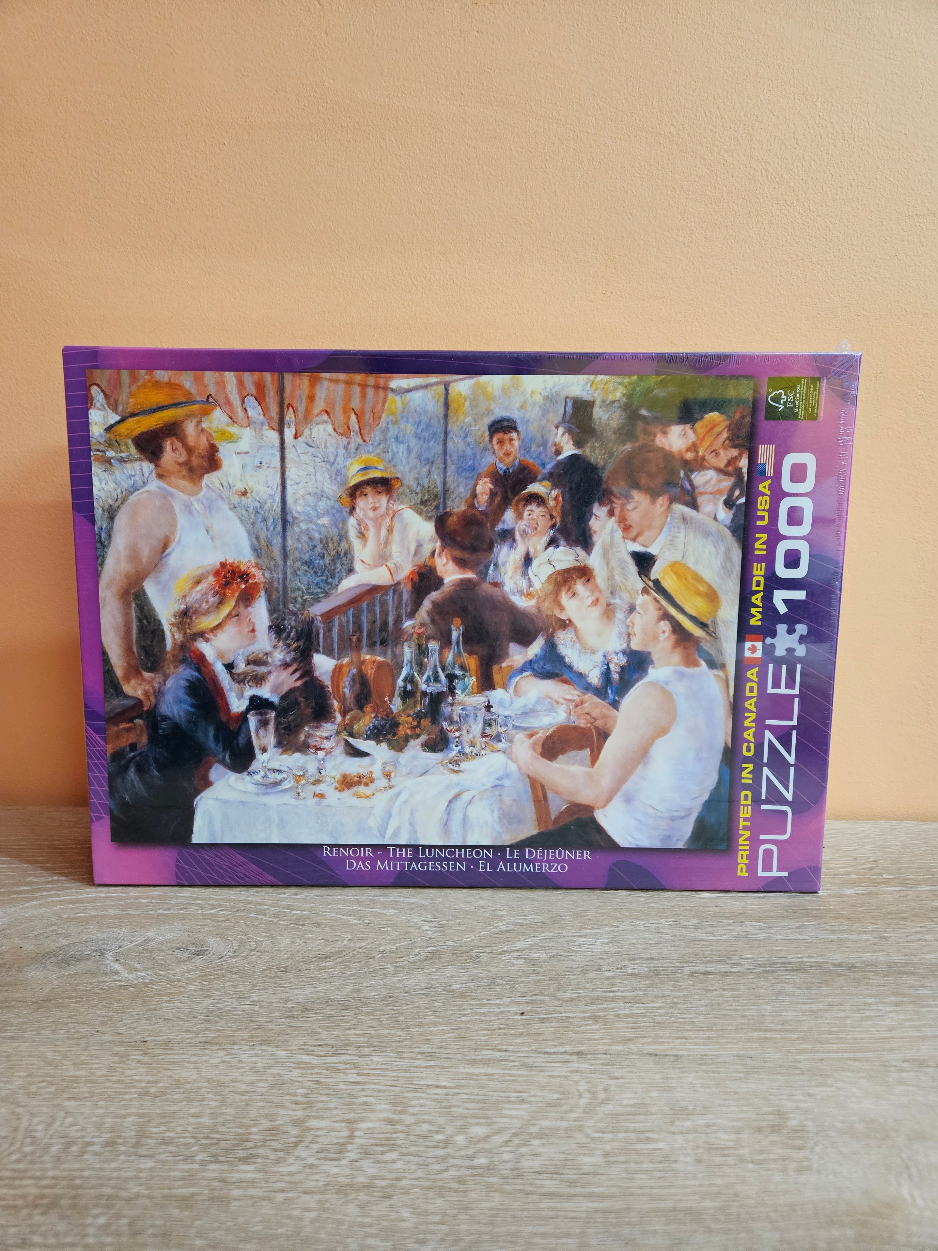 Renoir - The Luncheon of the Boating Party 1000 Piece Puzzle
