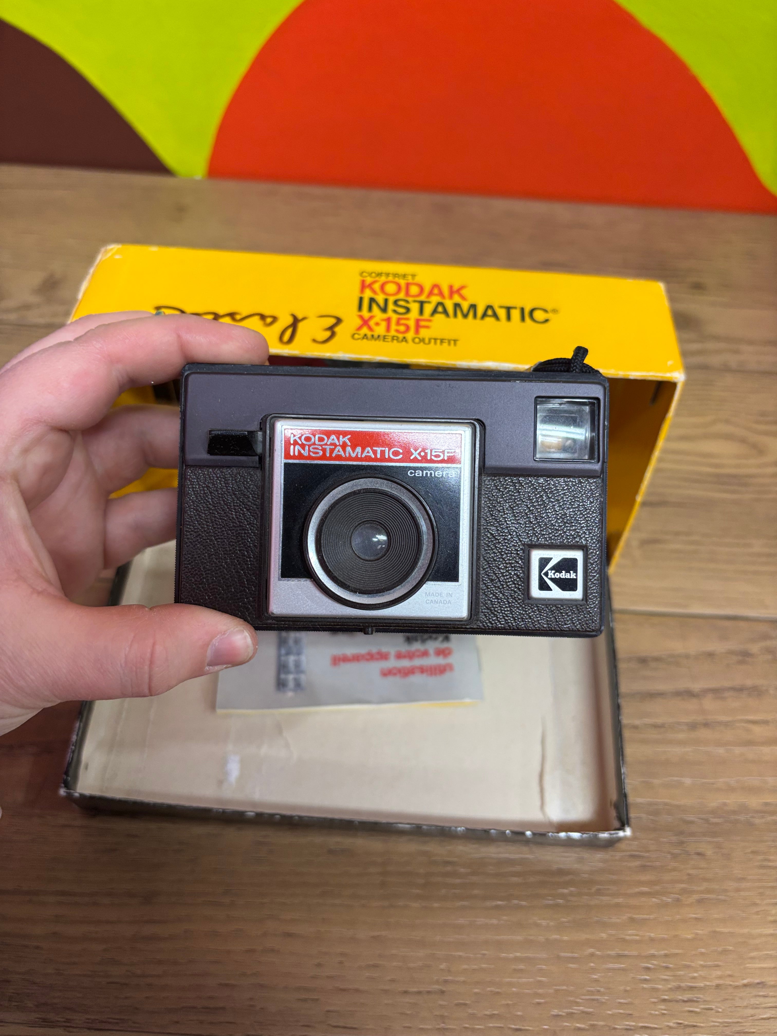 Kodak Instamatic X-15F Film Camera