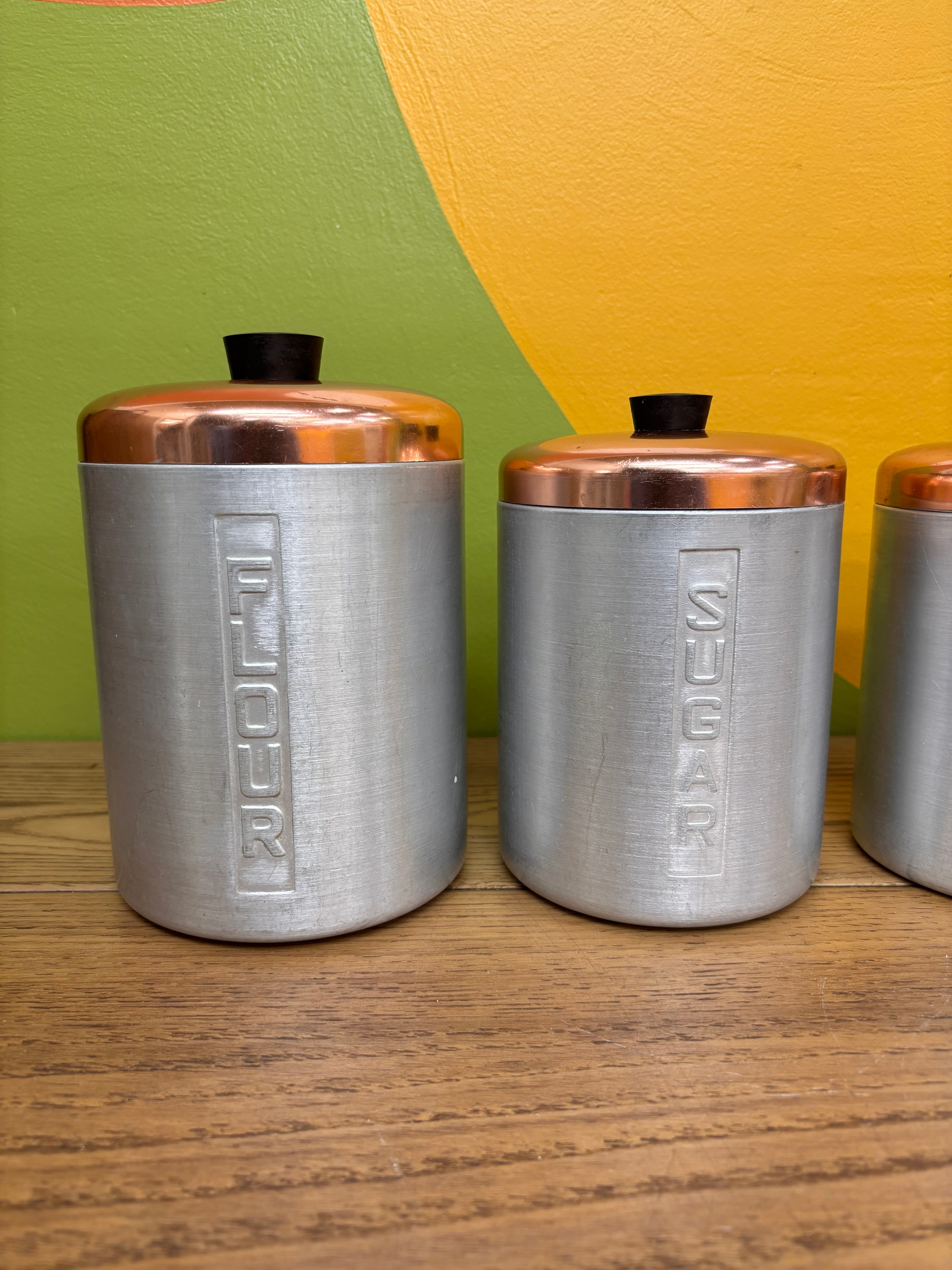 Aluminum Canister Set