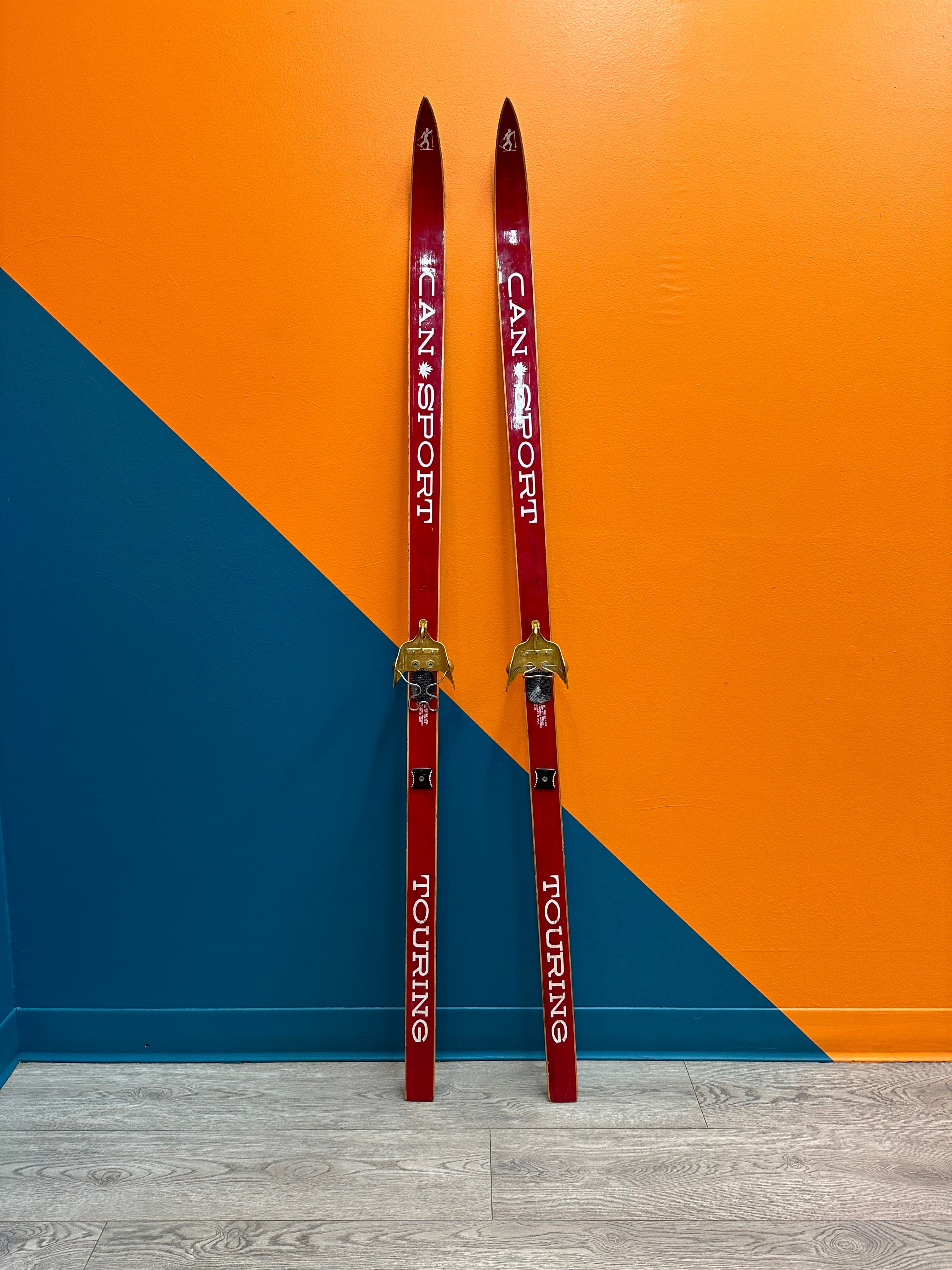 Wooden Cansport Ski's