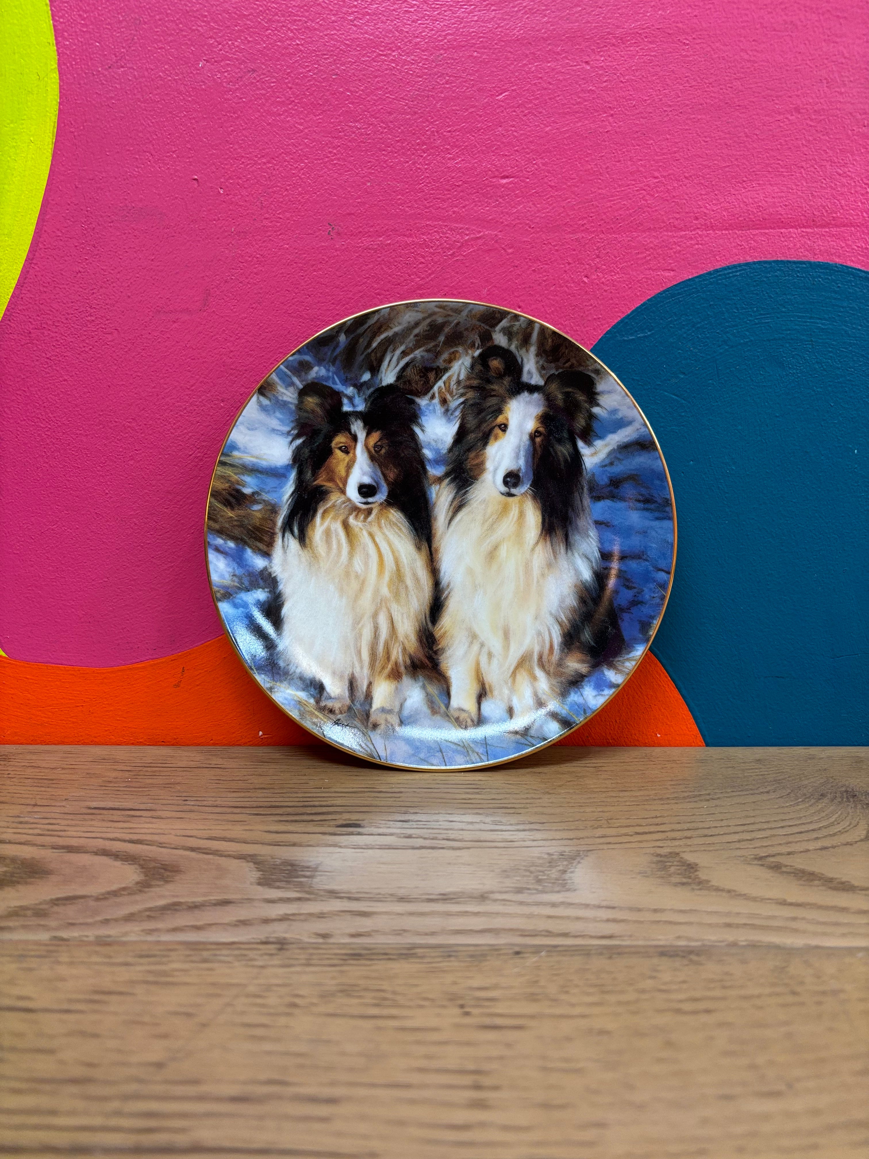 Danbury Mint Decorative Plate - Snow Day