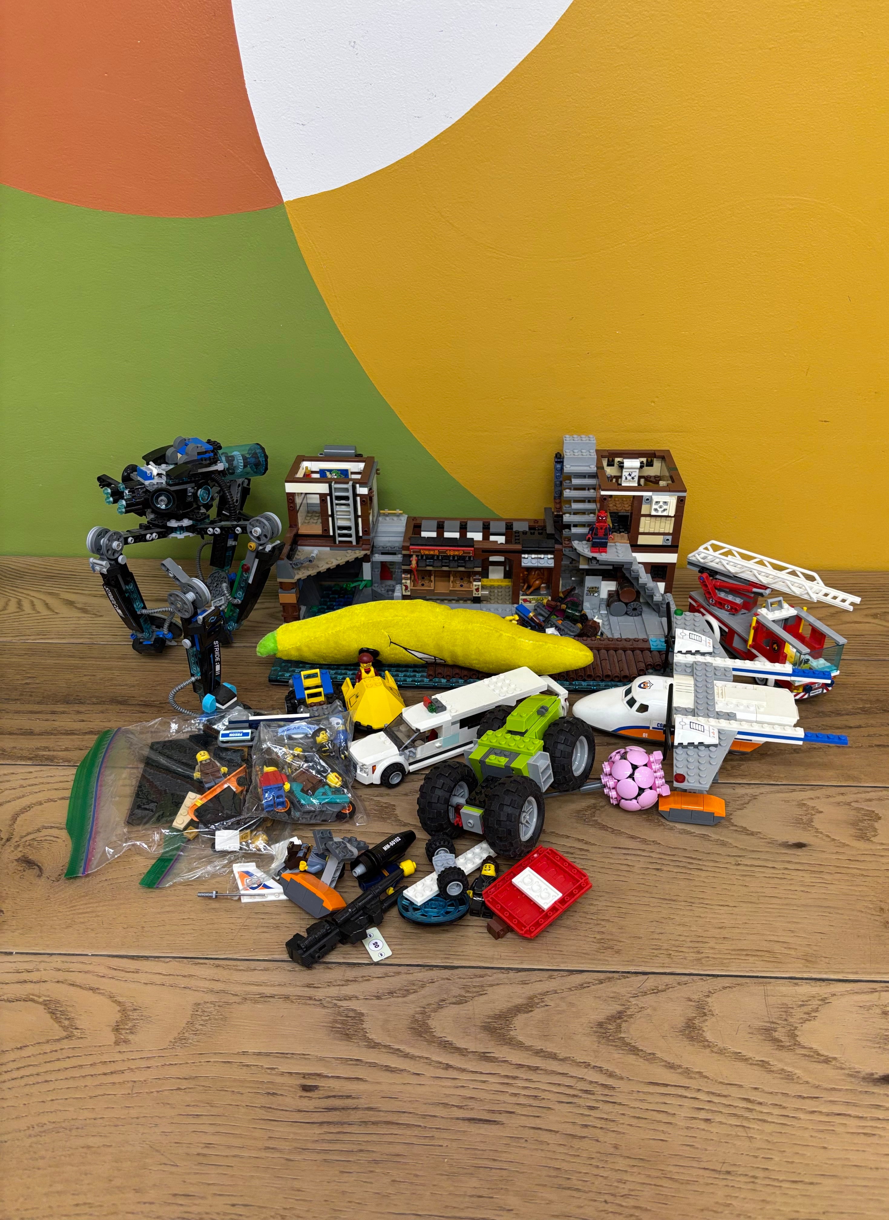 Large Box of Assorted Lego