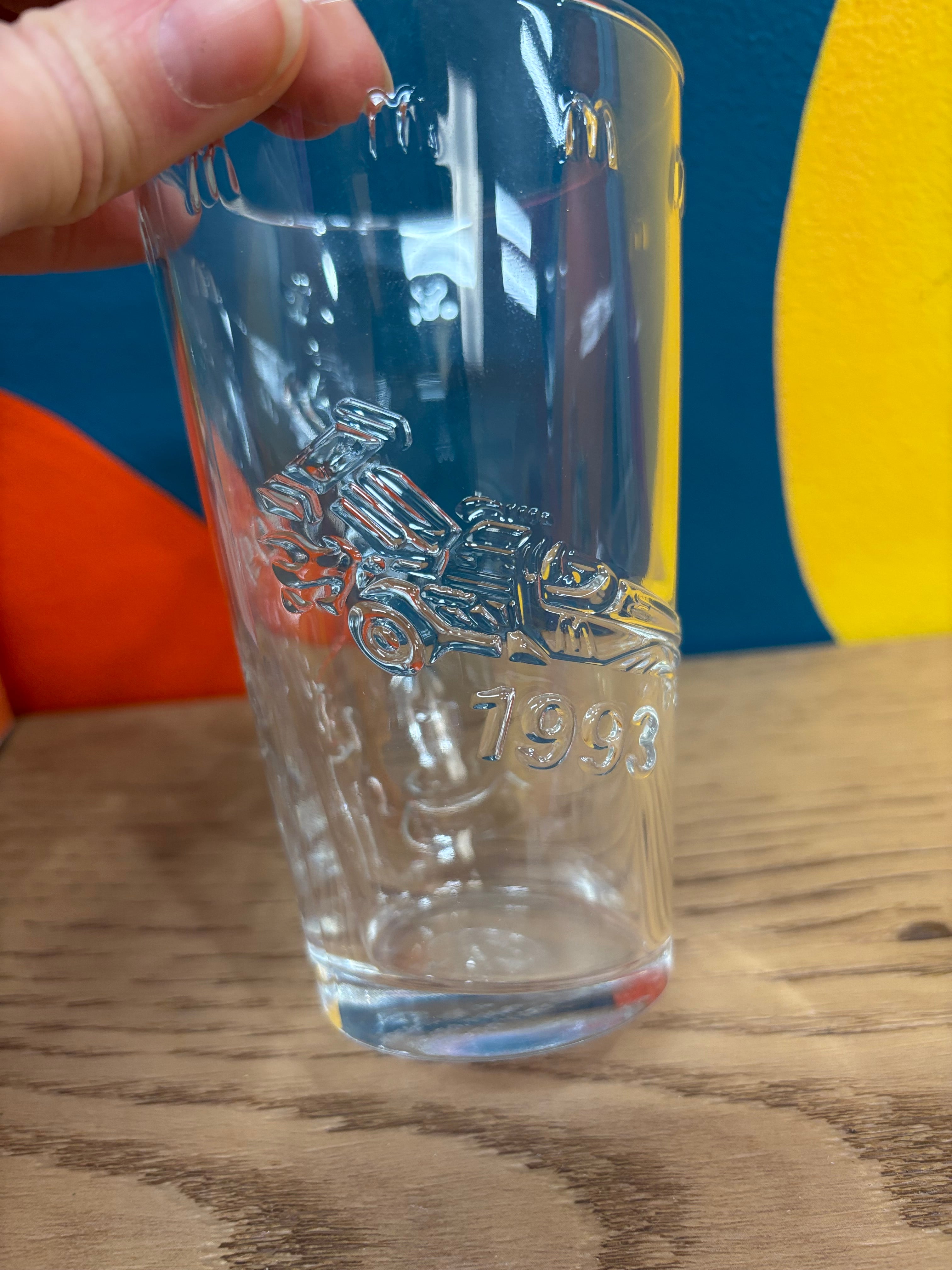 Barbie McDonald's Glass