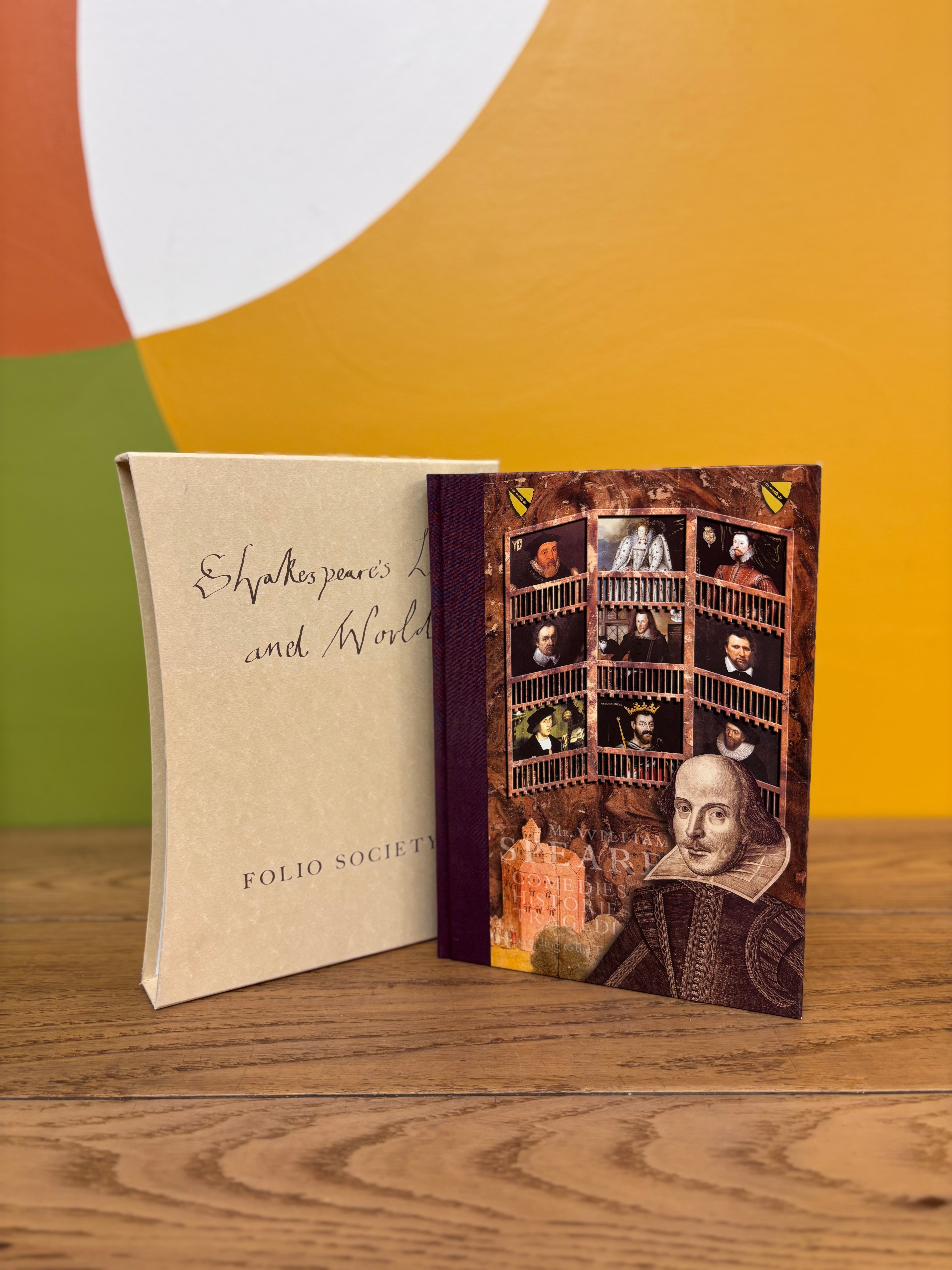 Folio Society "Shakespeare's Life and World" Hardcover Book