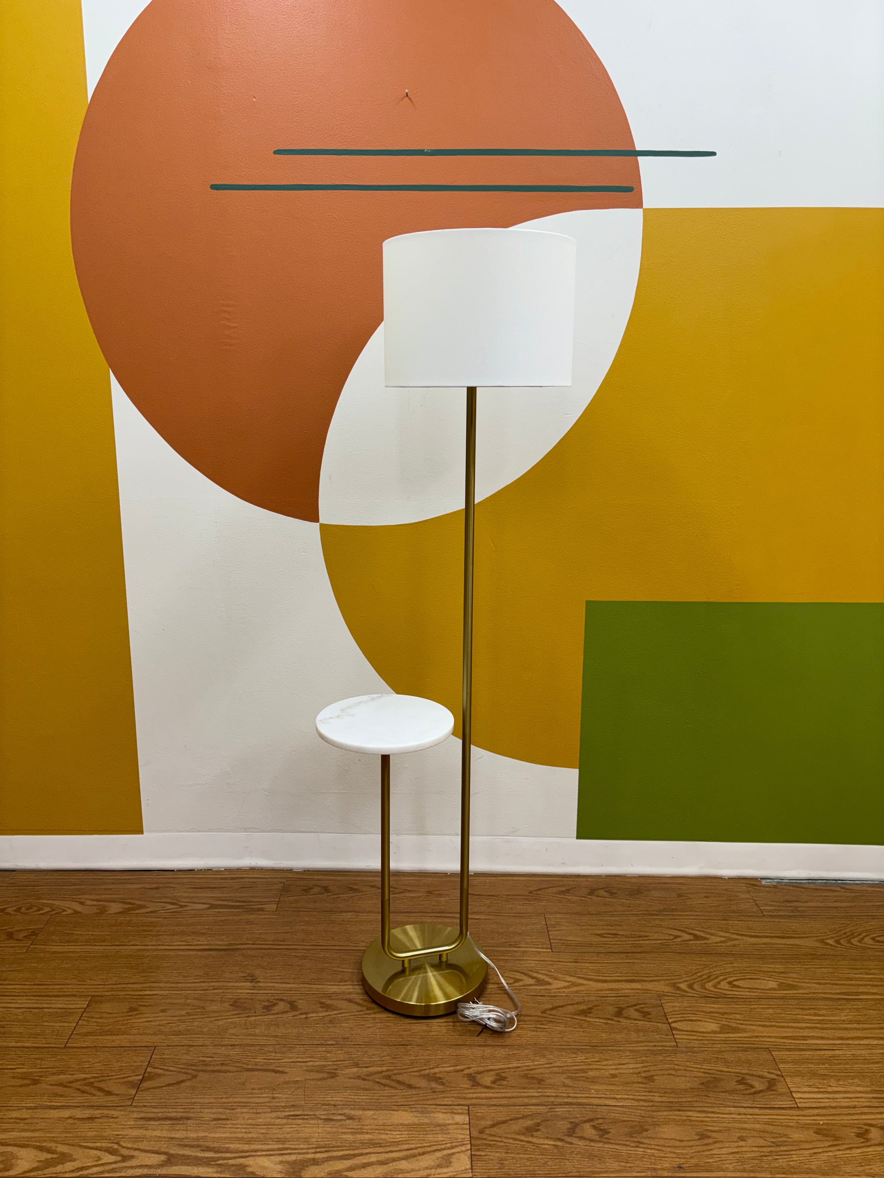 Gold Floor Lamp