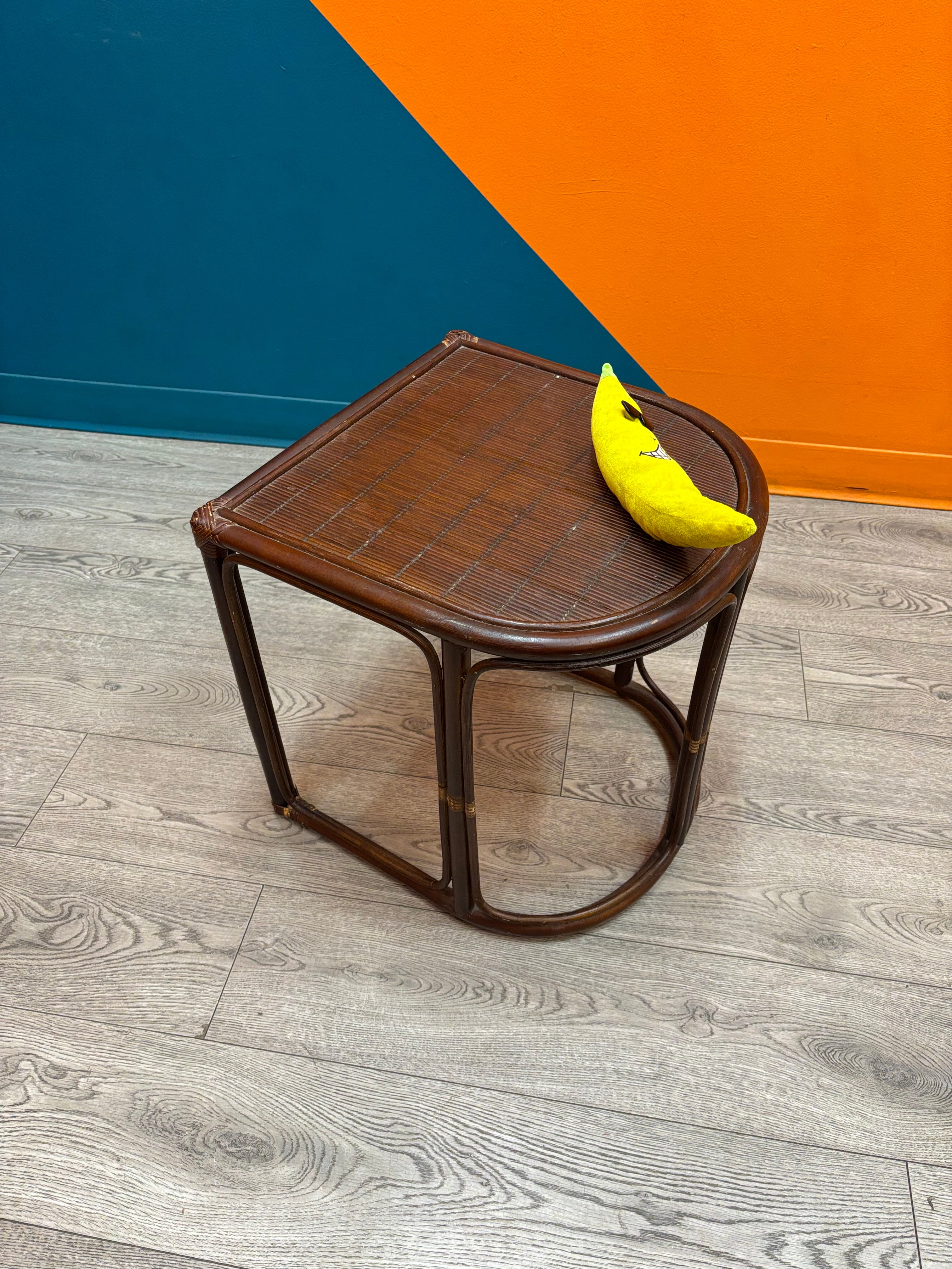 Rattan Side Table