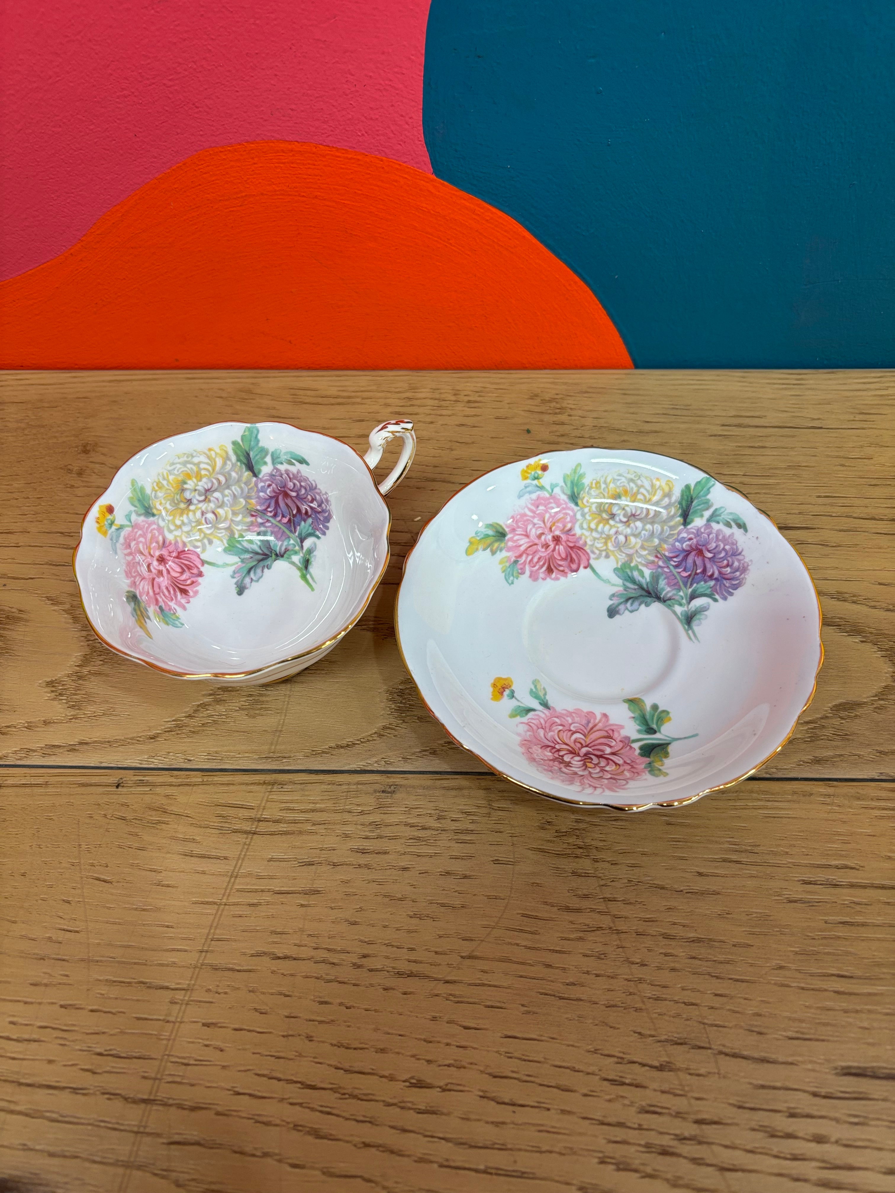 Paragon Floral Teacup