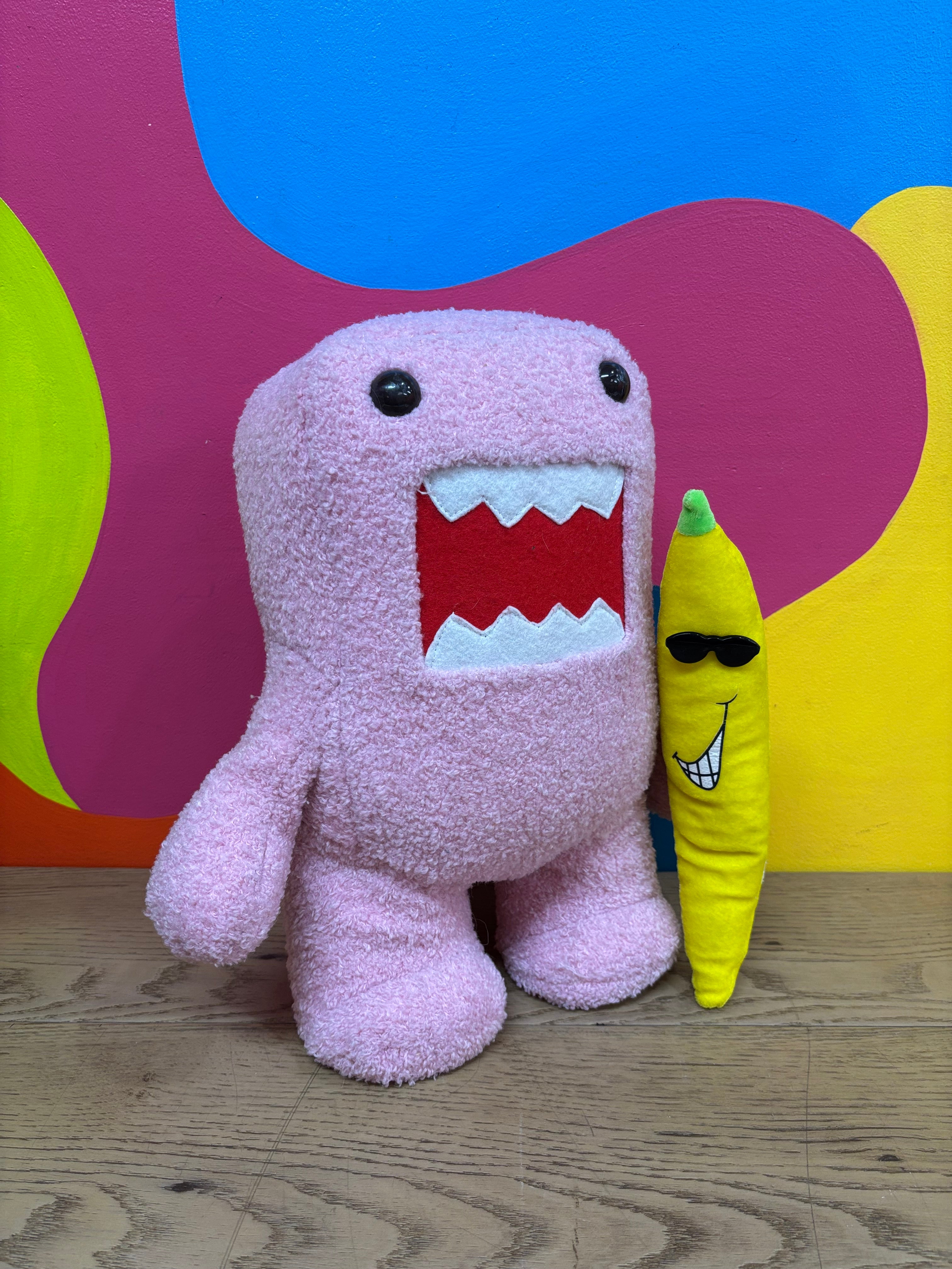 Pink Domo Plushie
