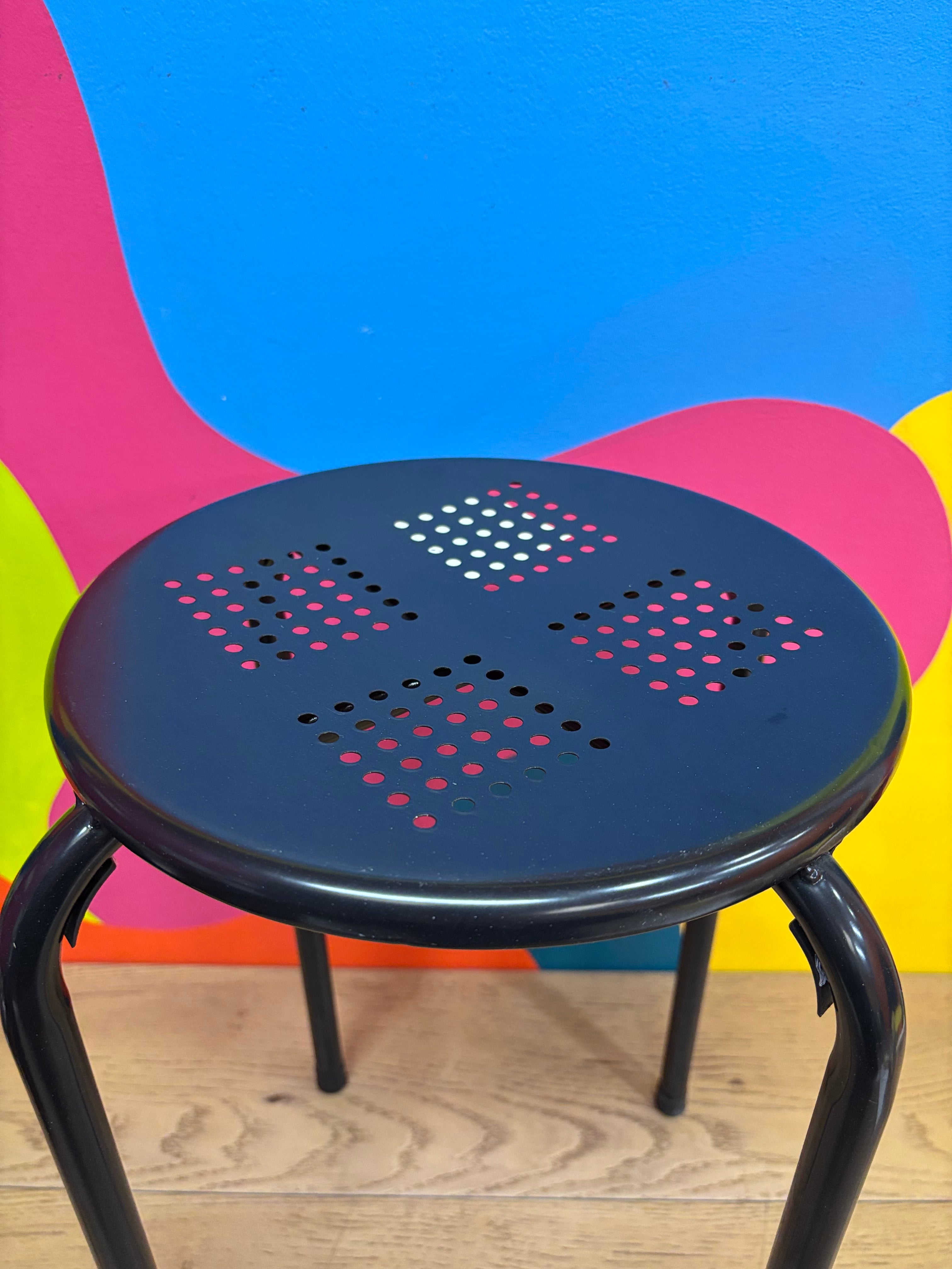 Small Black Stool