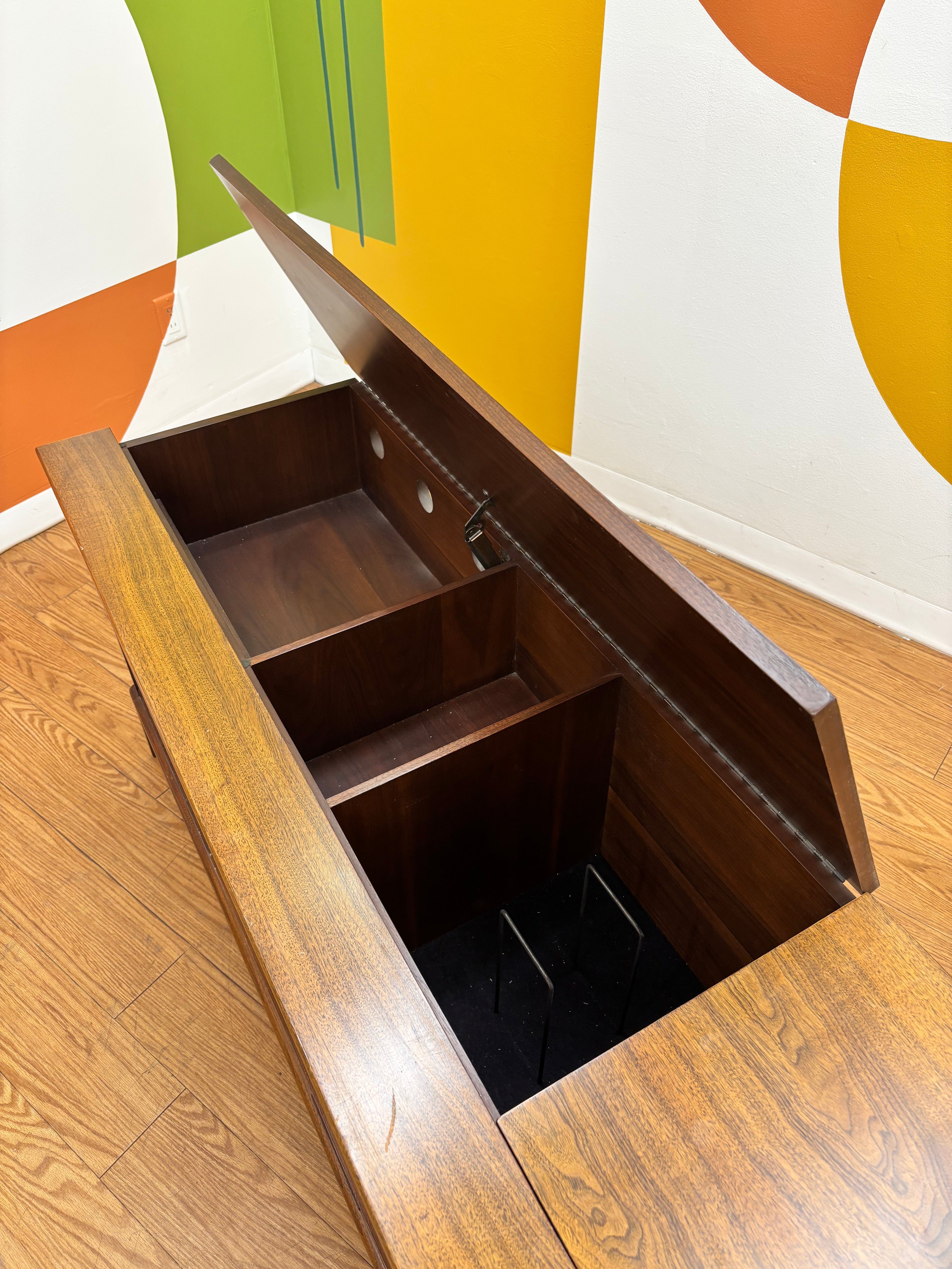 Telefunken Stereo Console Cabinet with Record Player