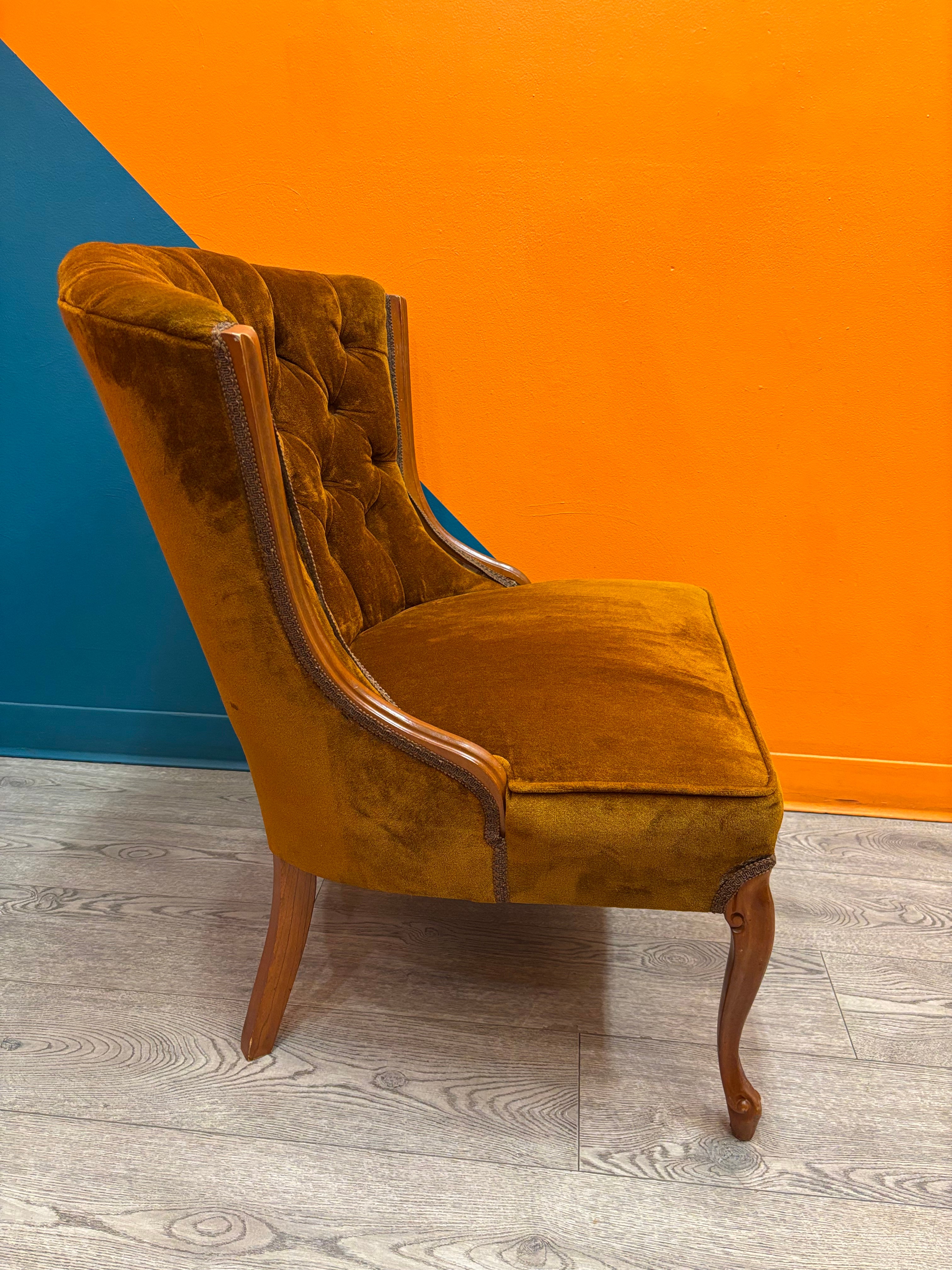 Brown Accent Armchair