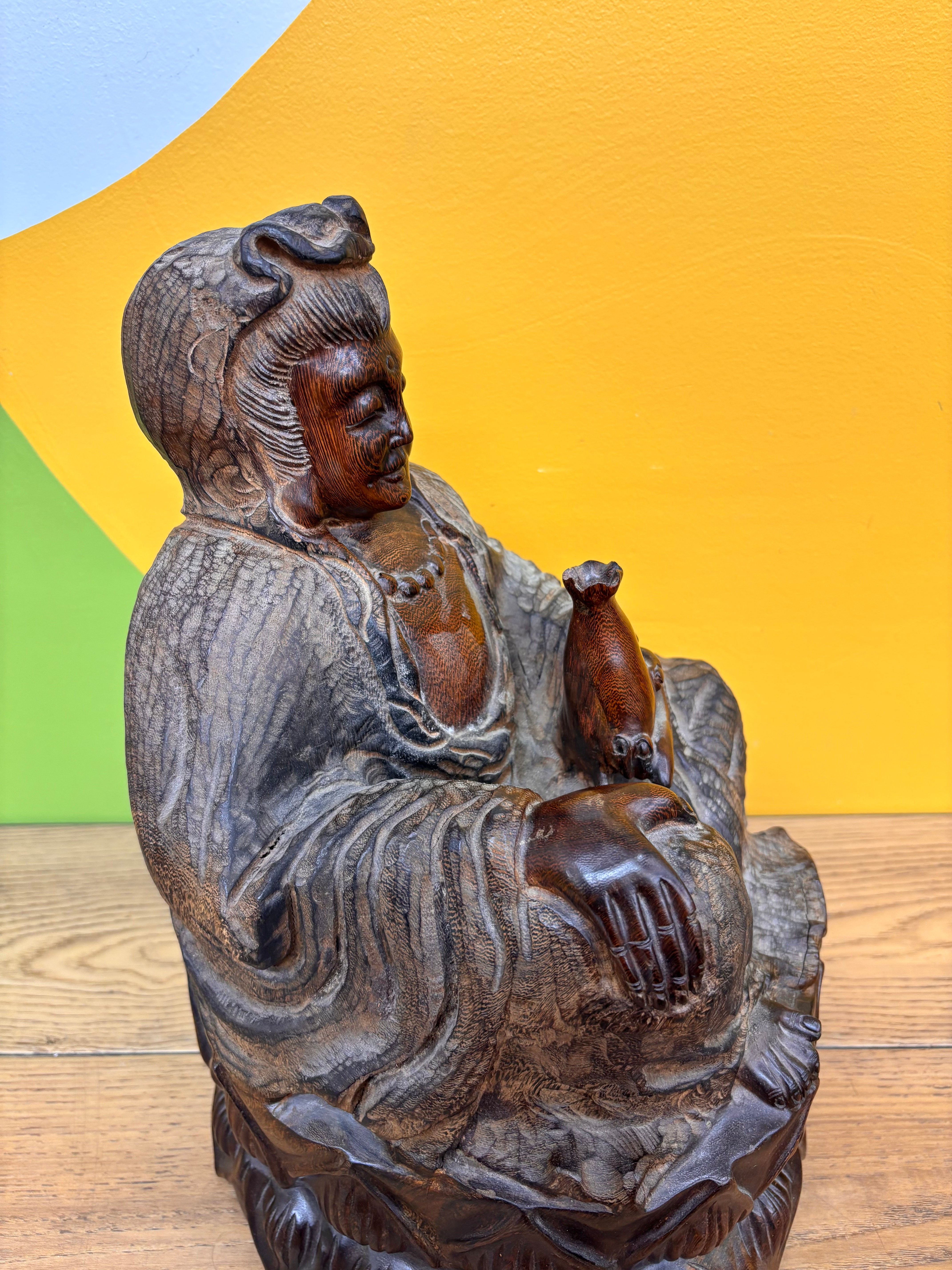 Wood Carved Statue