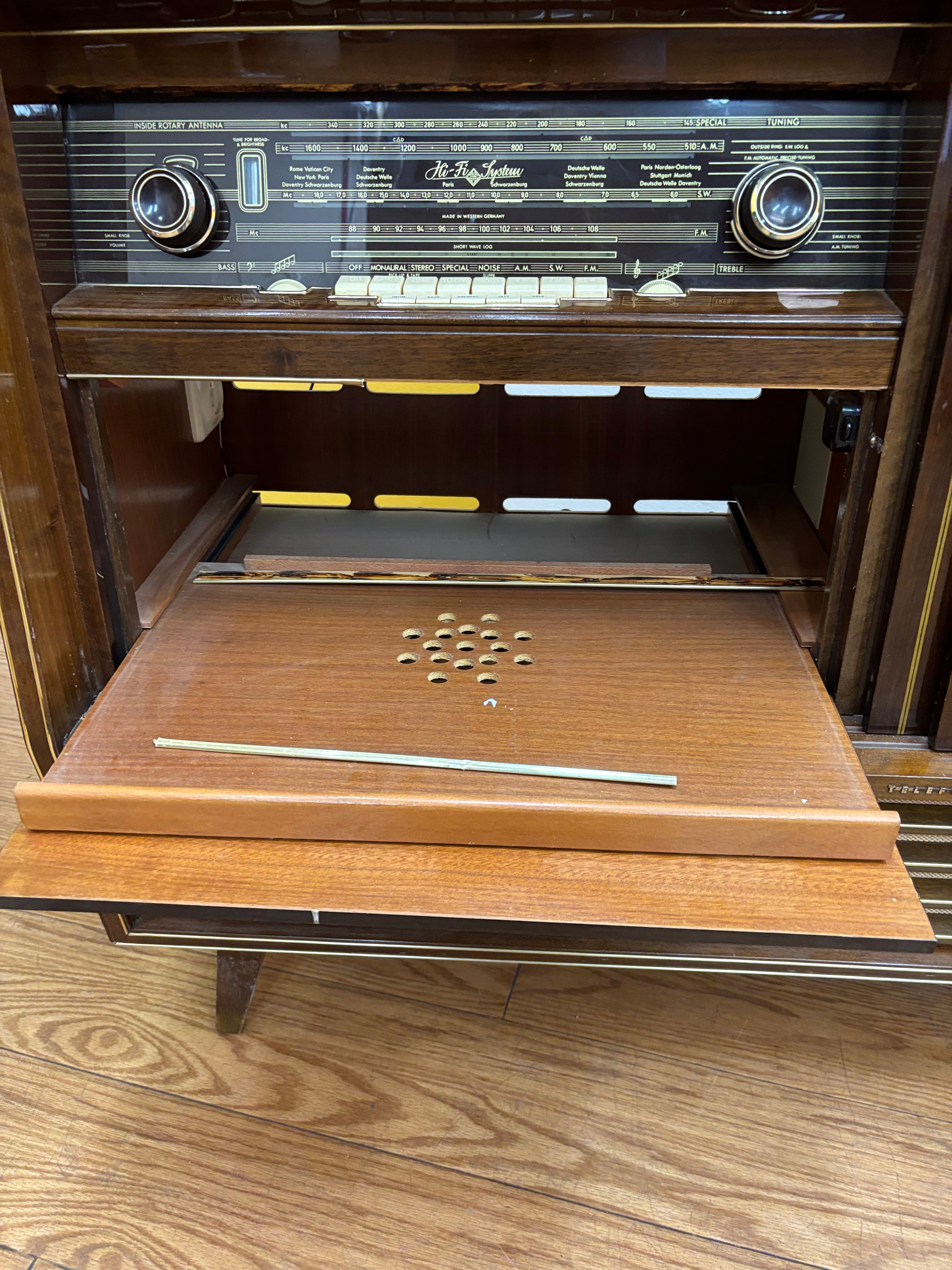 Telefunken Hymnus Hi-Fi Stereo Console (Made in West Germany)