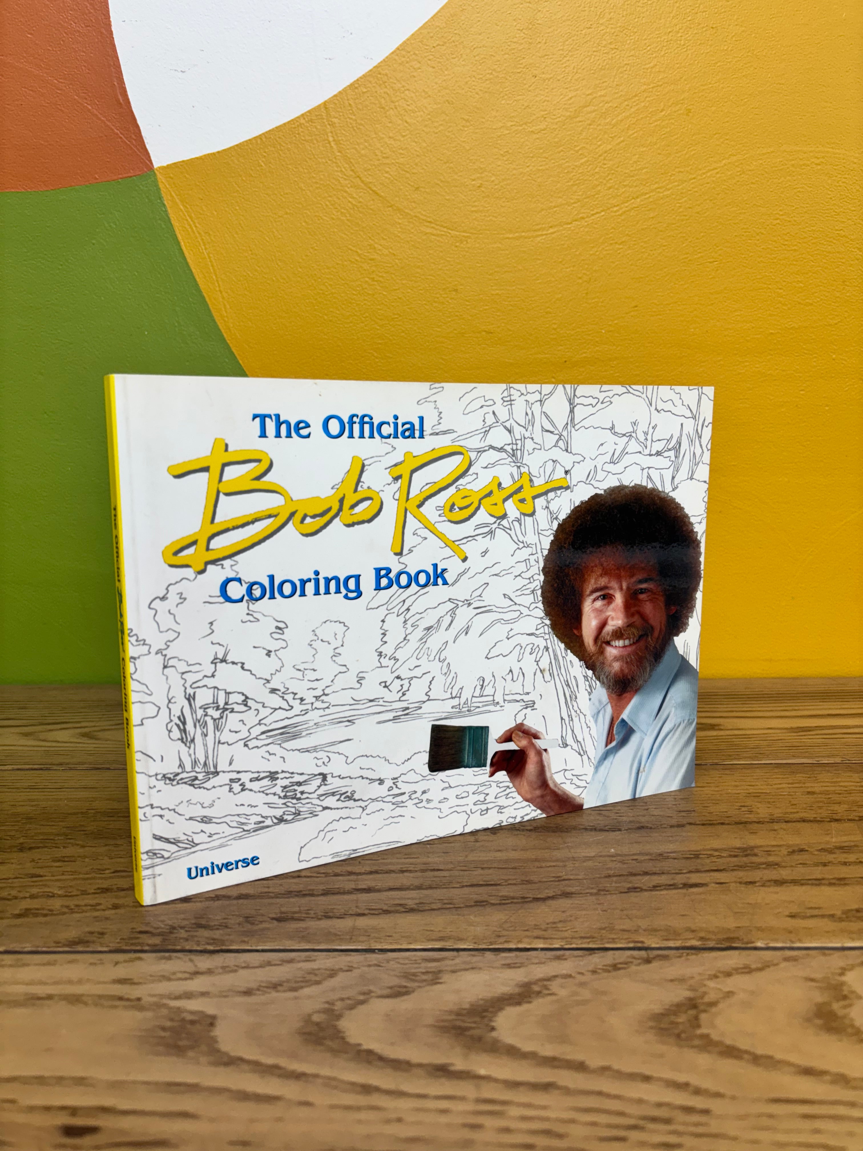 The Official Bob Ross Coloring Book