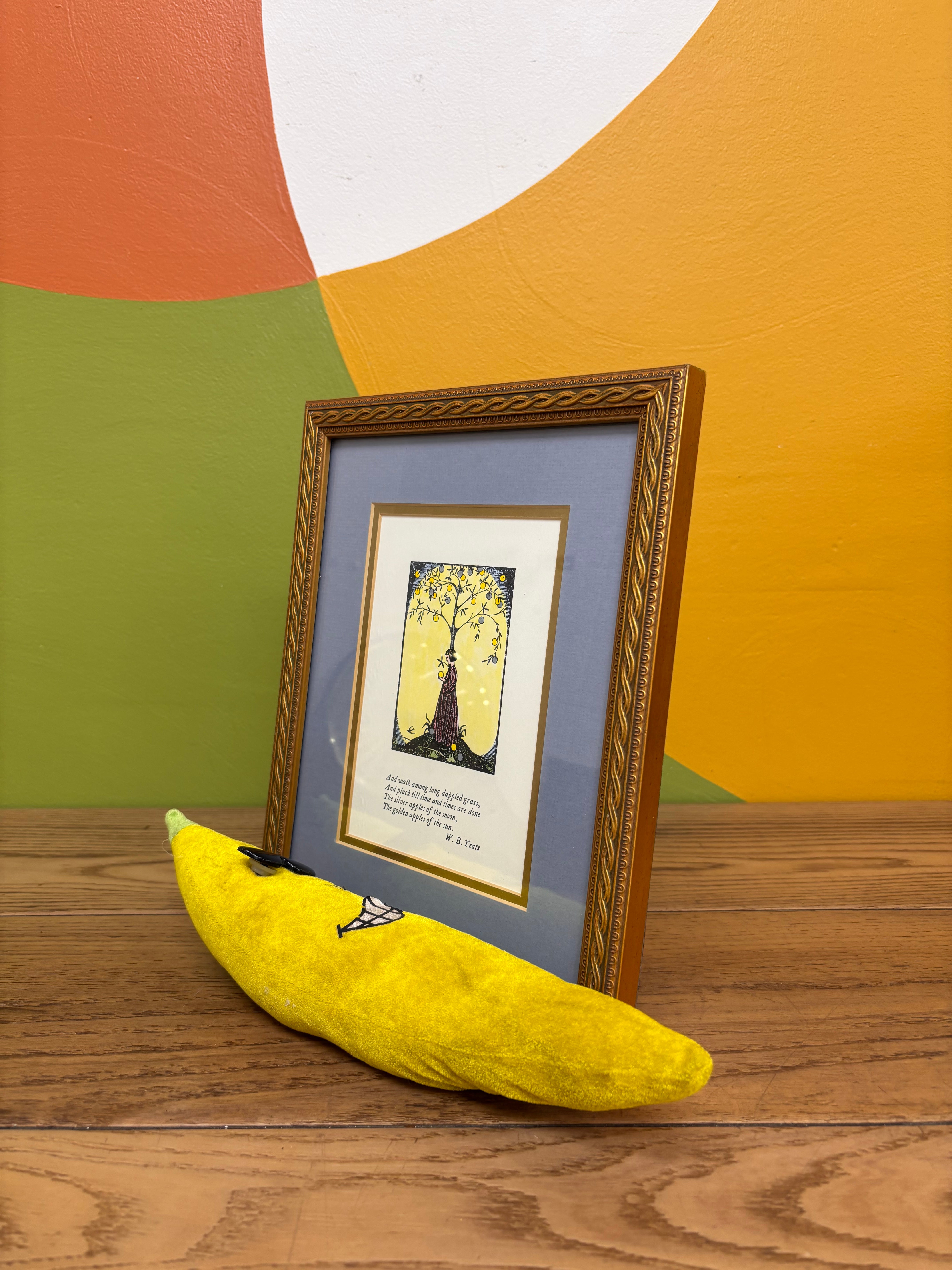 Gold Framed Print