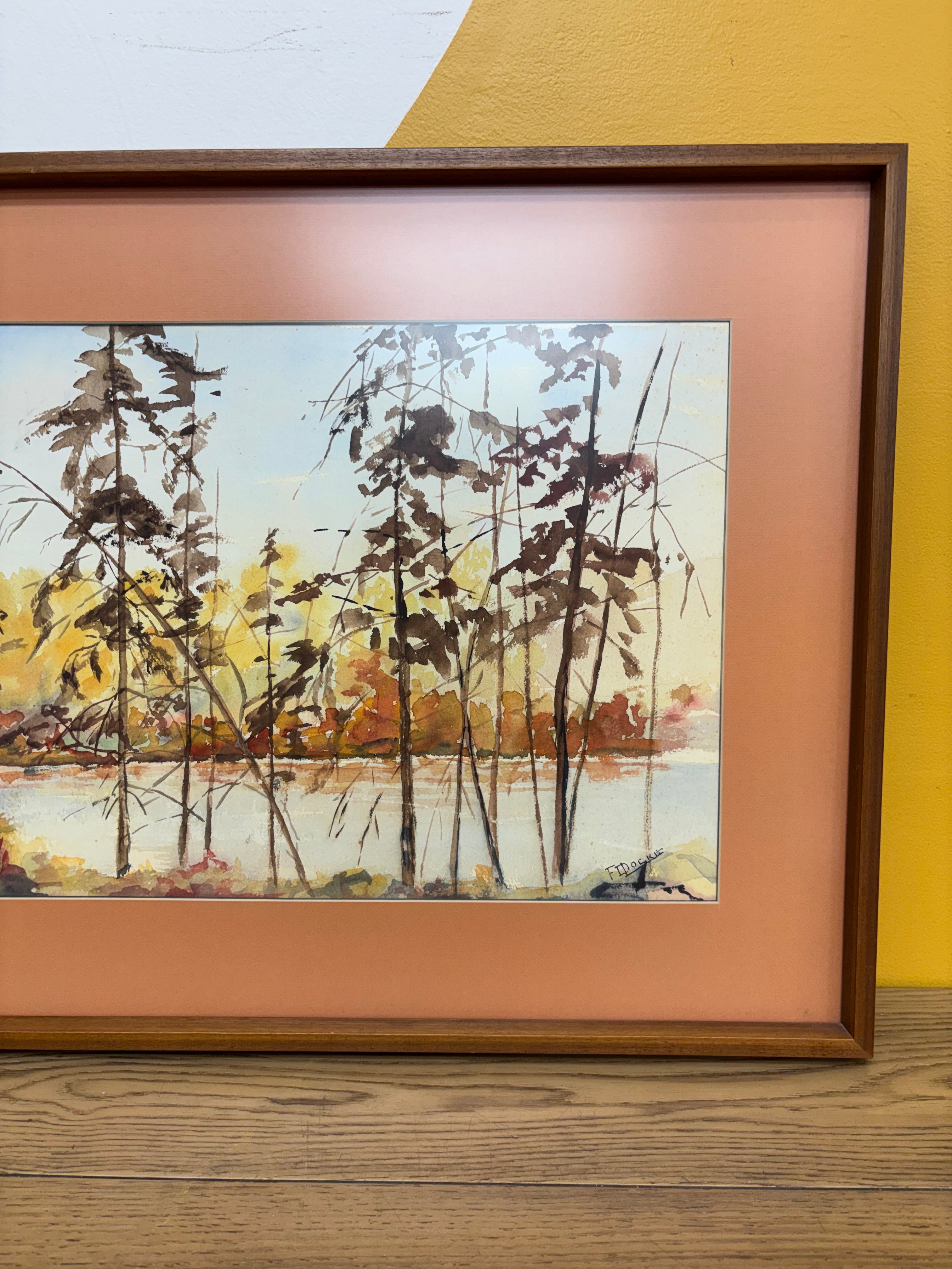 Framed Landscape Print