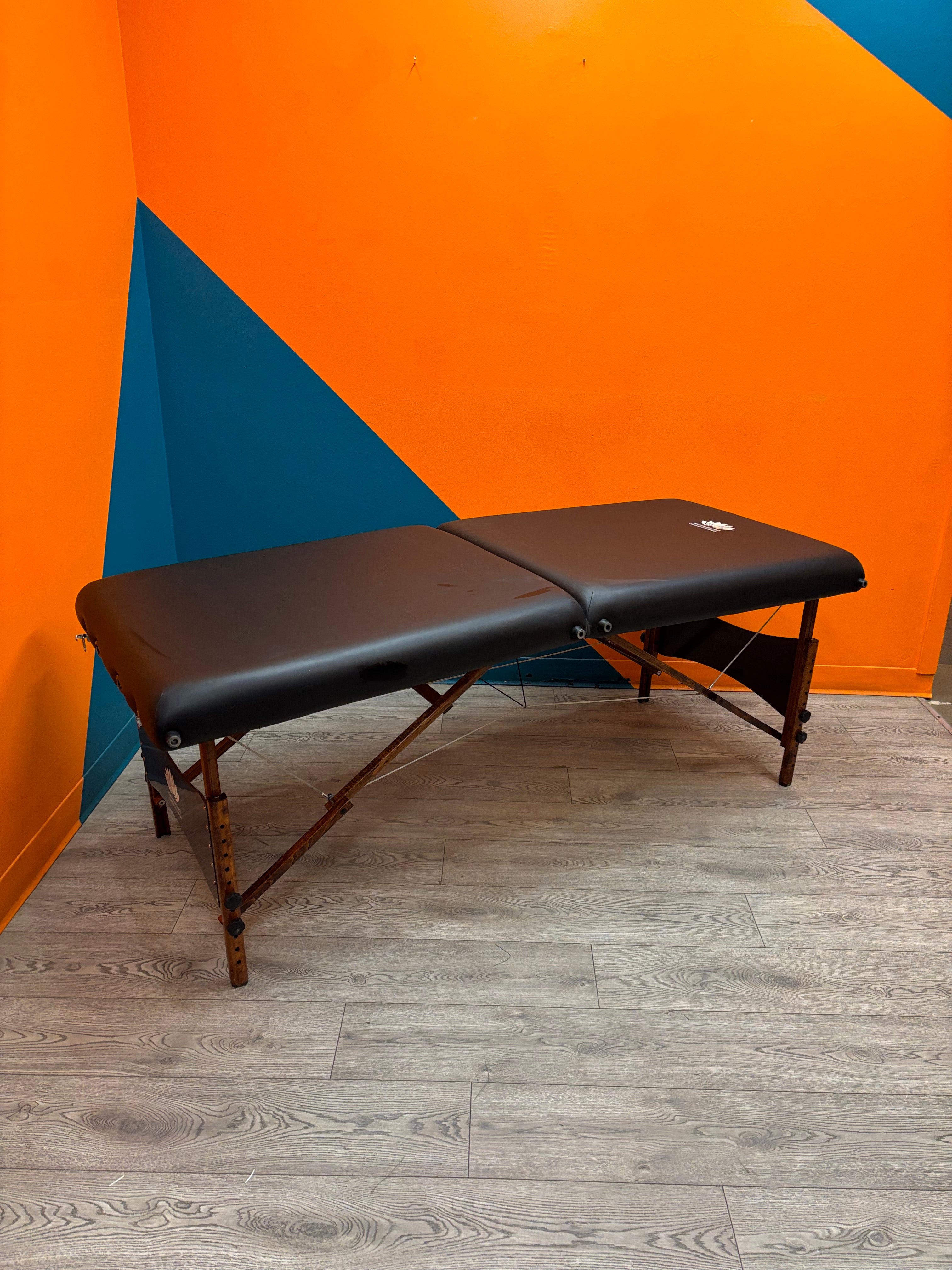 Black Massage Table