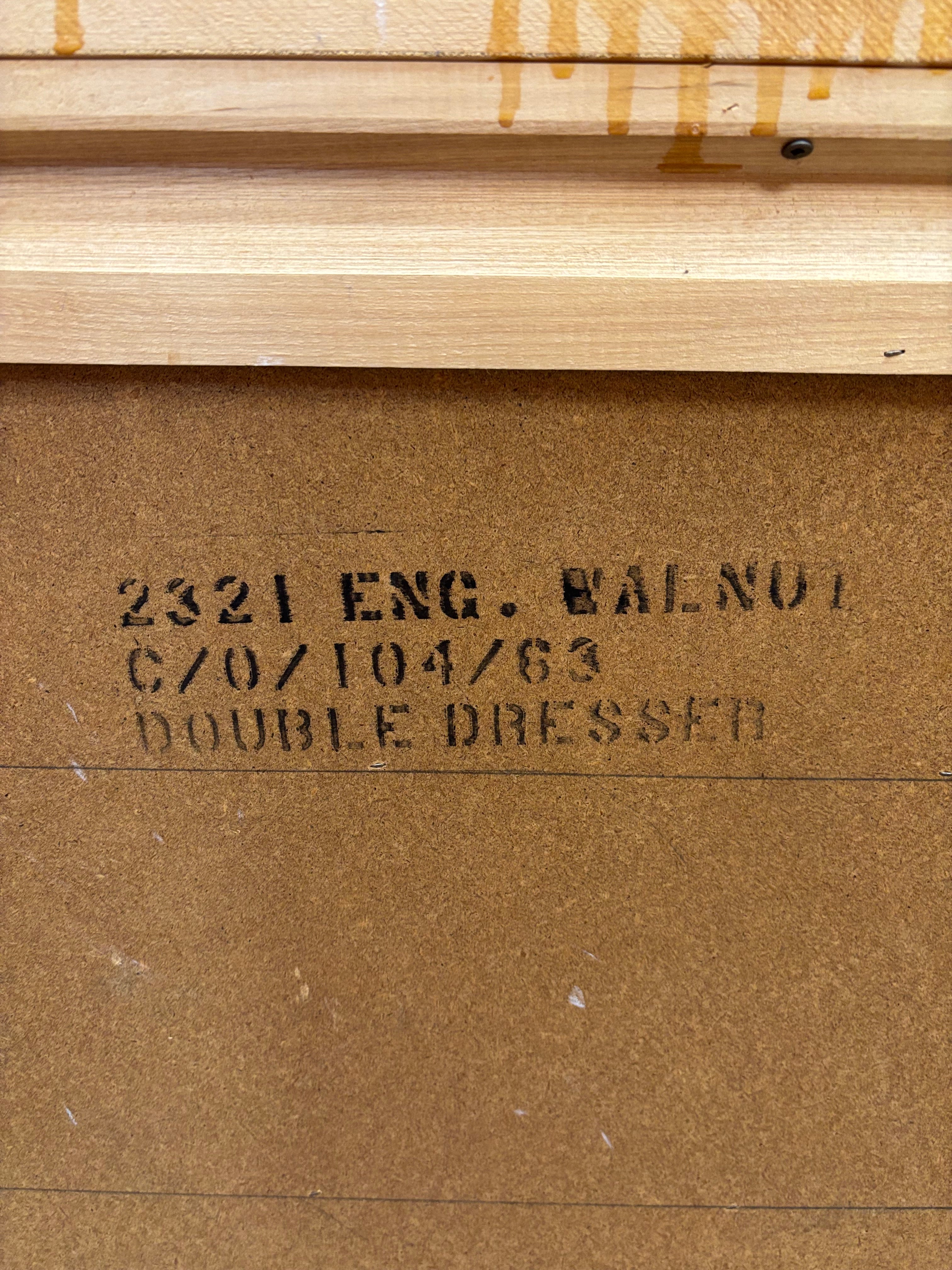 Wood 6 Drawer Dresser (J.W Kilgour & Bro.)