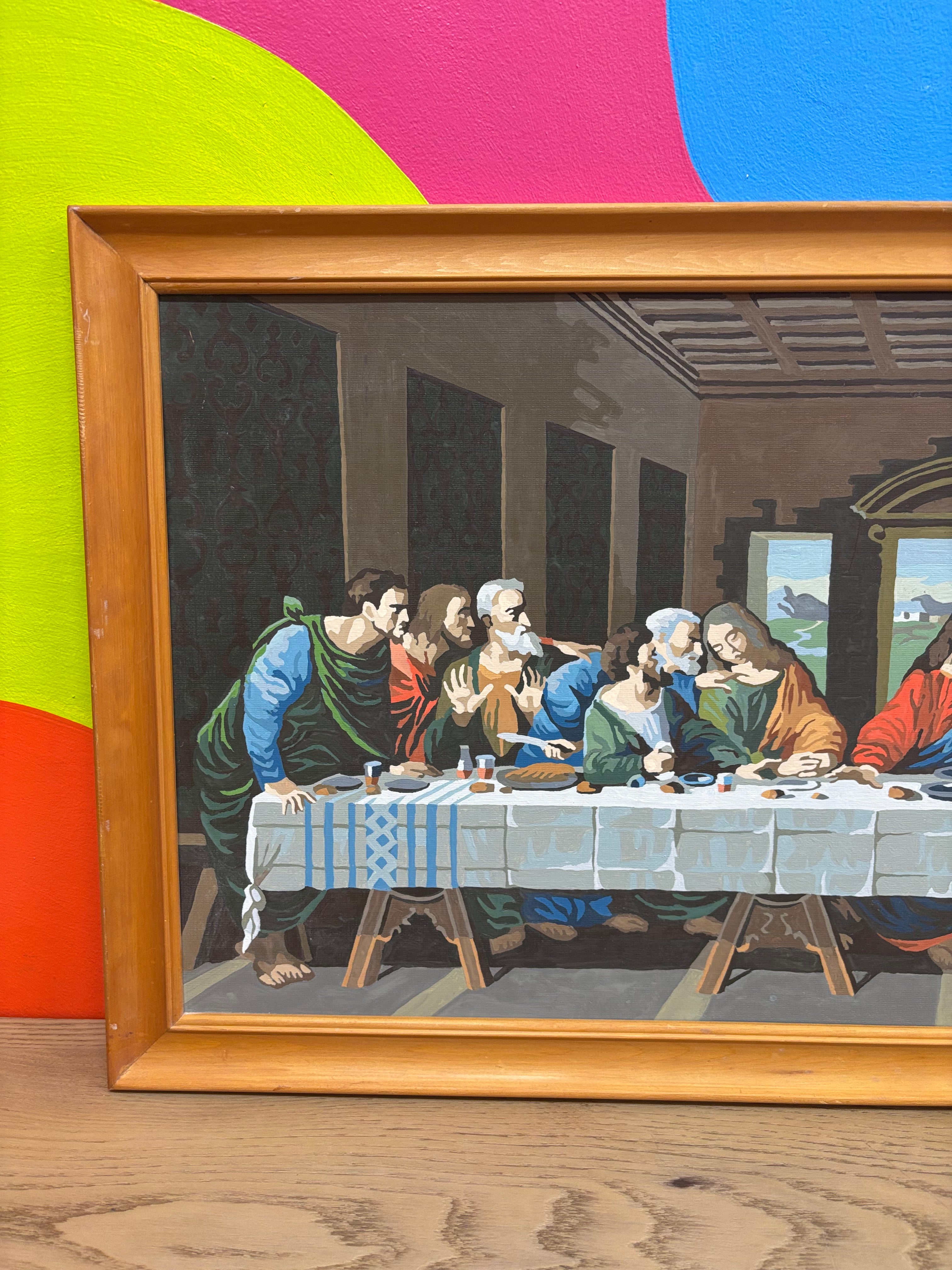 Paint by Number "The Last Supper" Painting