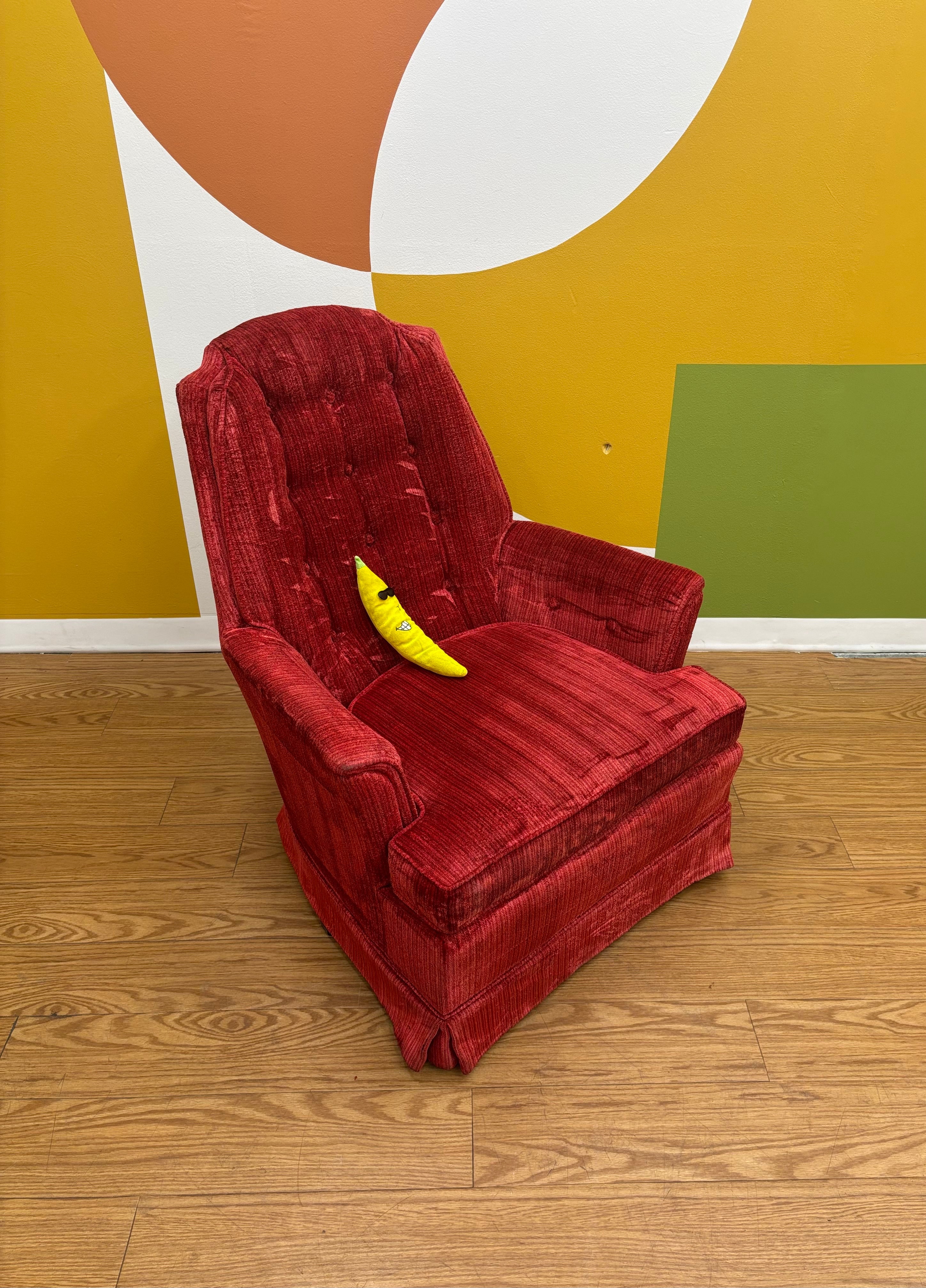 Red Accent Chair