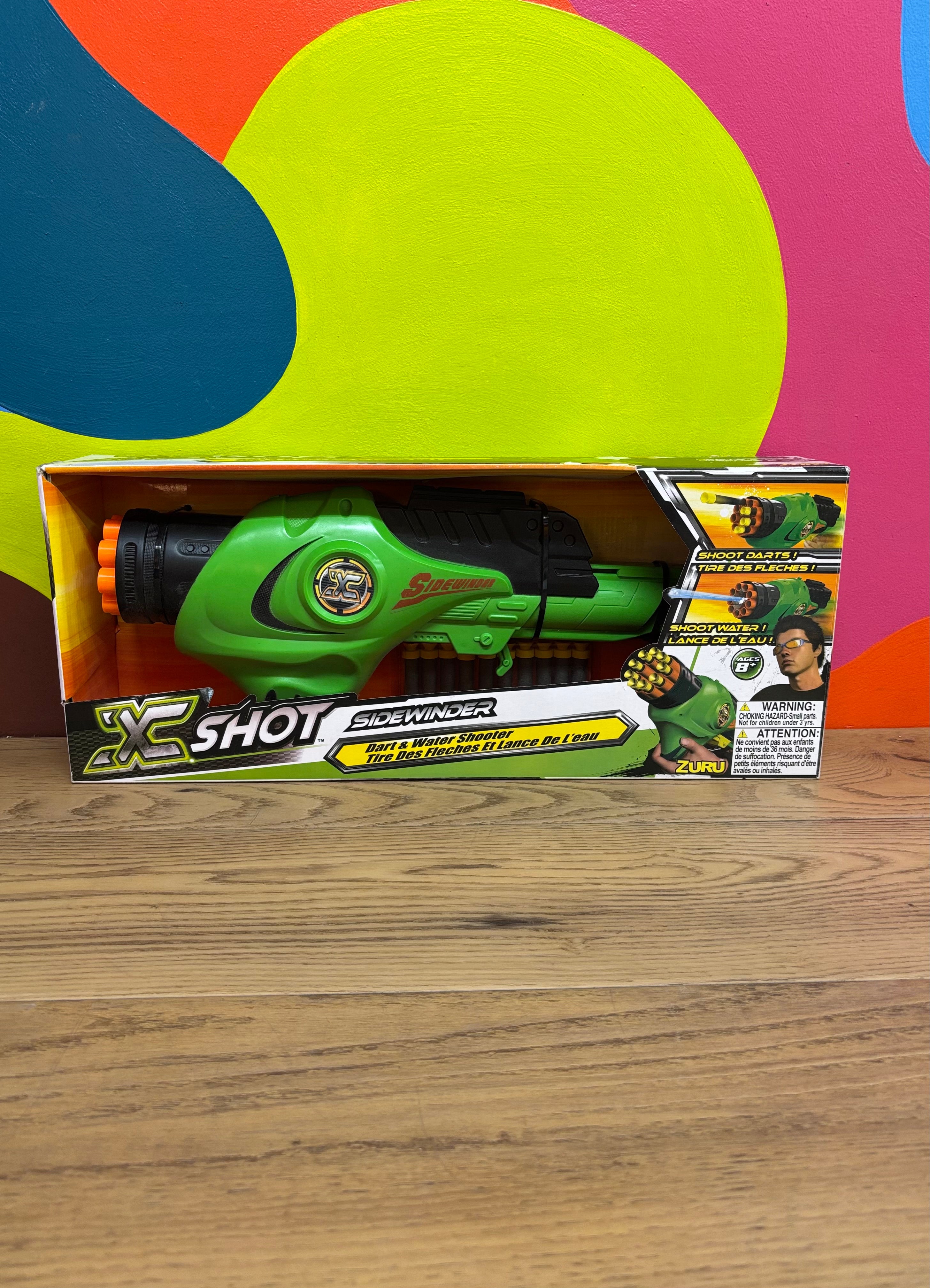X-Shot Sidewinder Dart & Water Shooter (NEW)