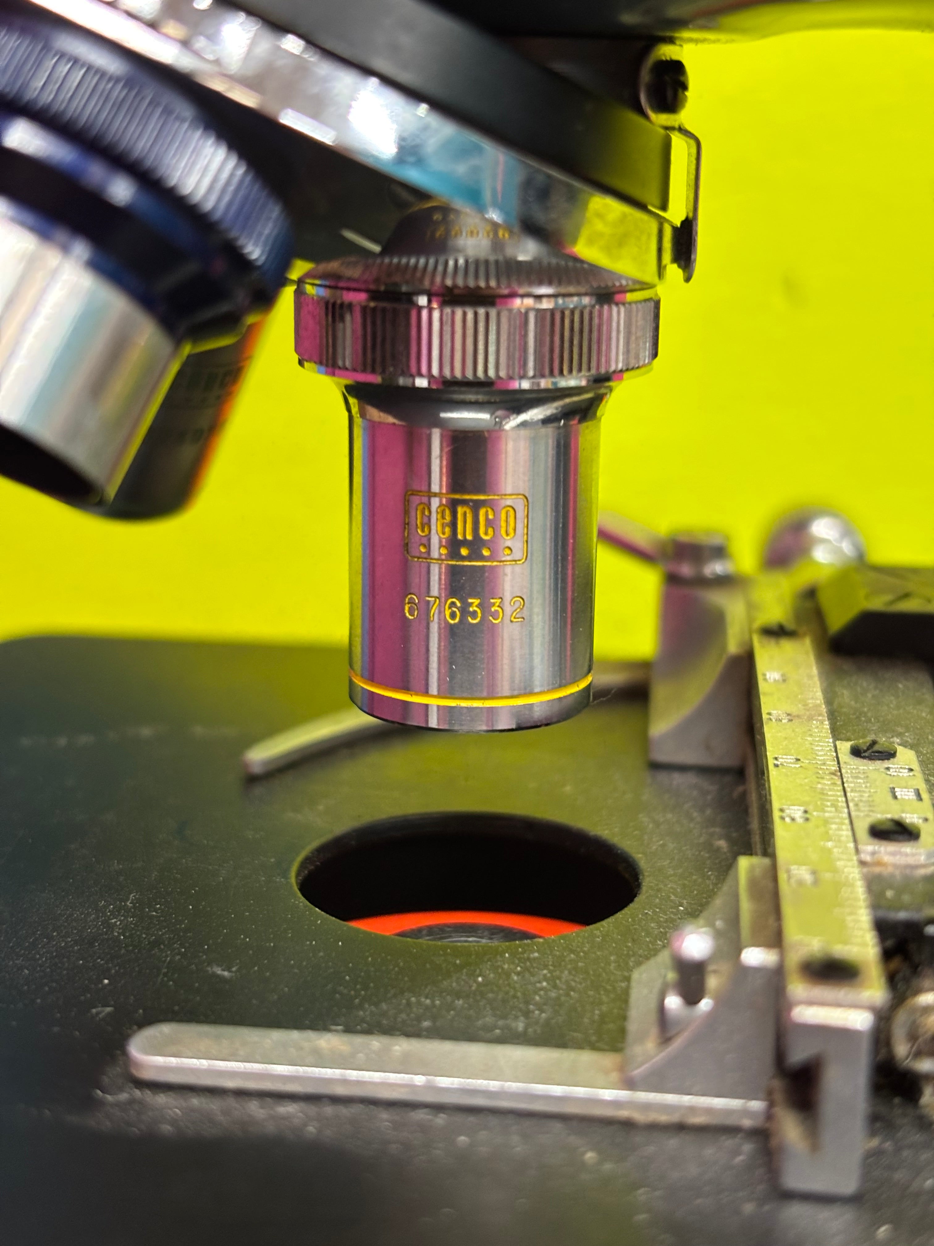 Cenco Microscope
