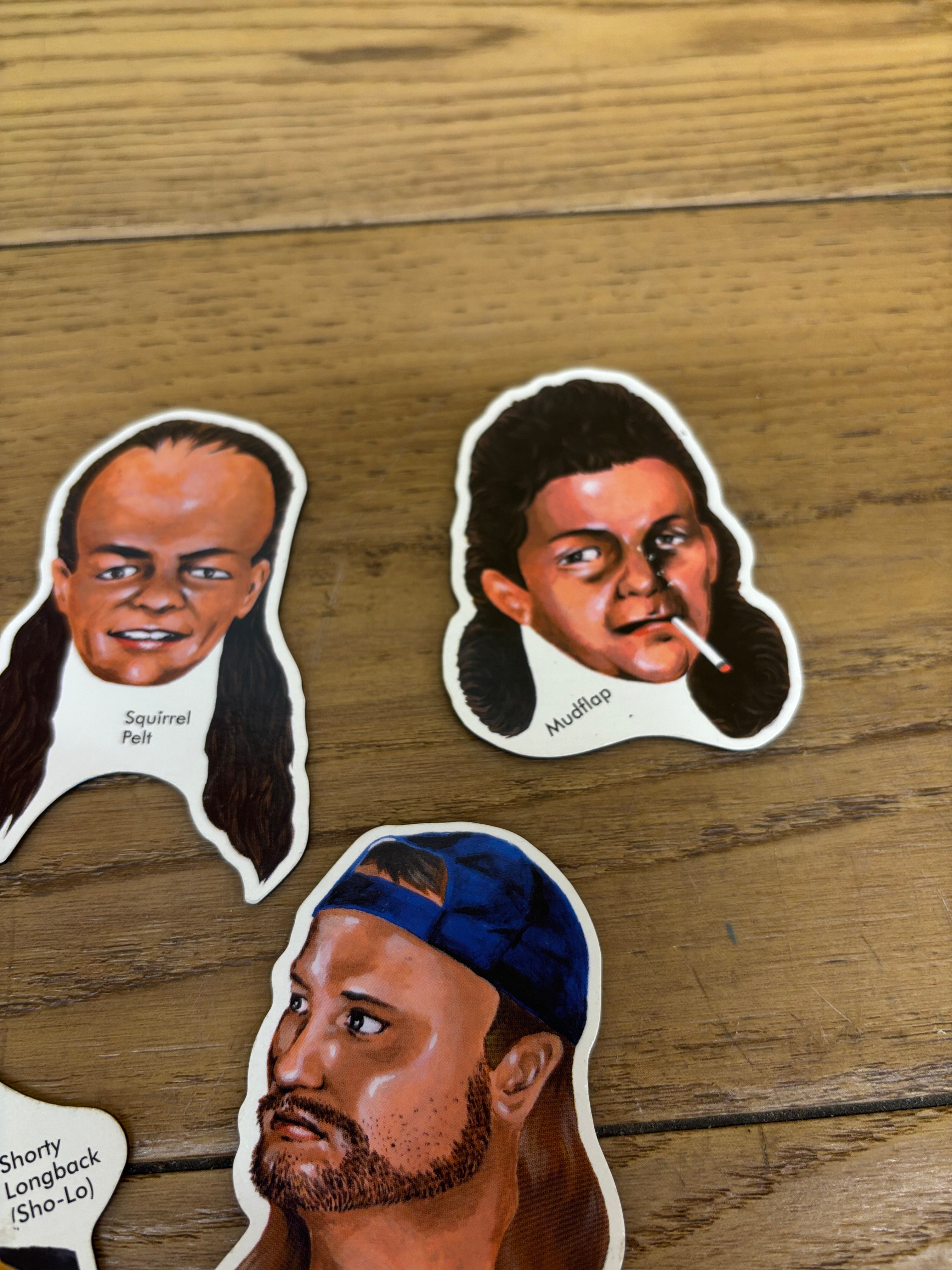 (5) Mega Mullet Magnets