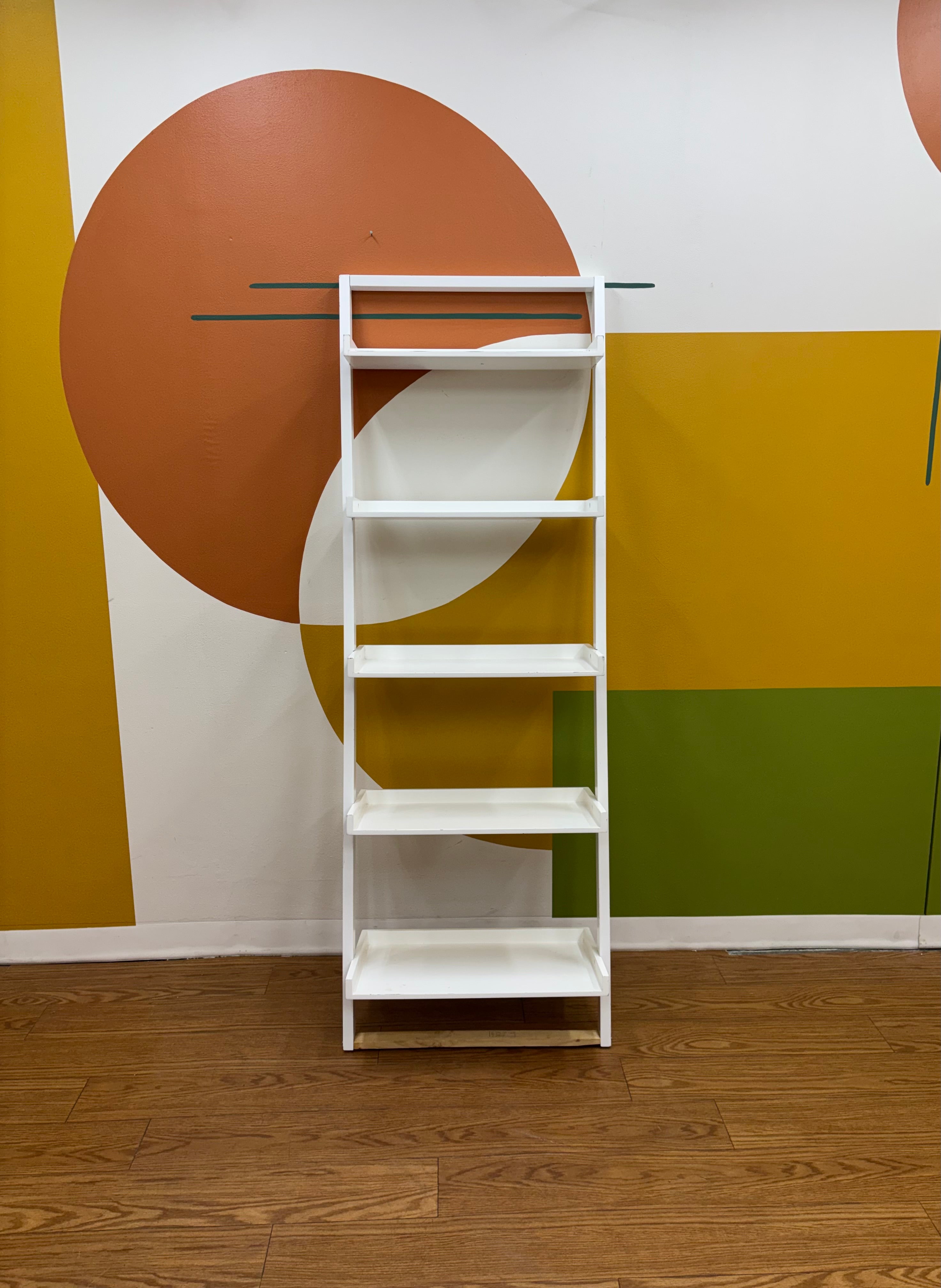 5 Tier Leaning Wall Shelf