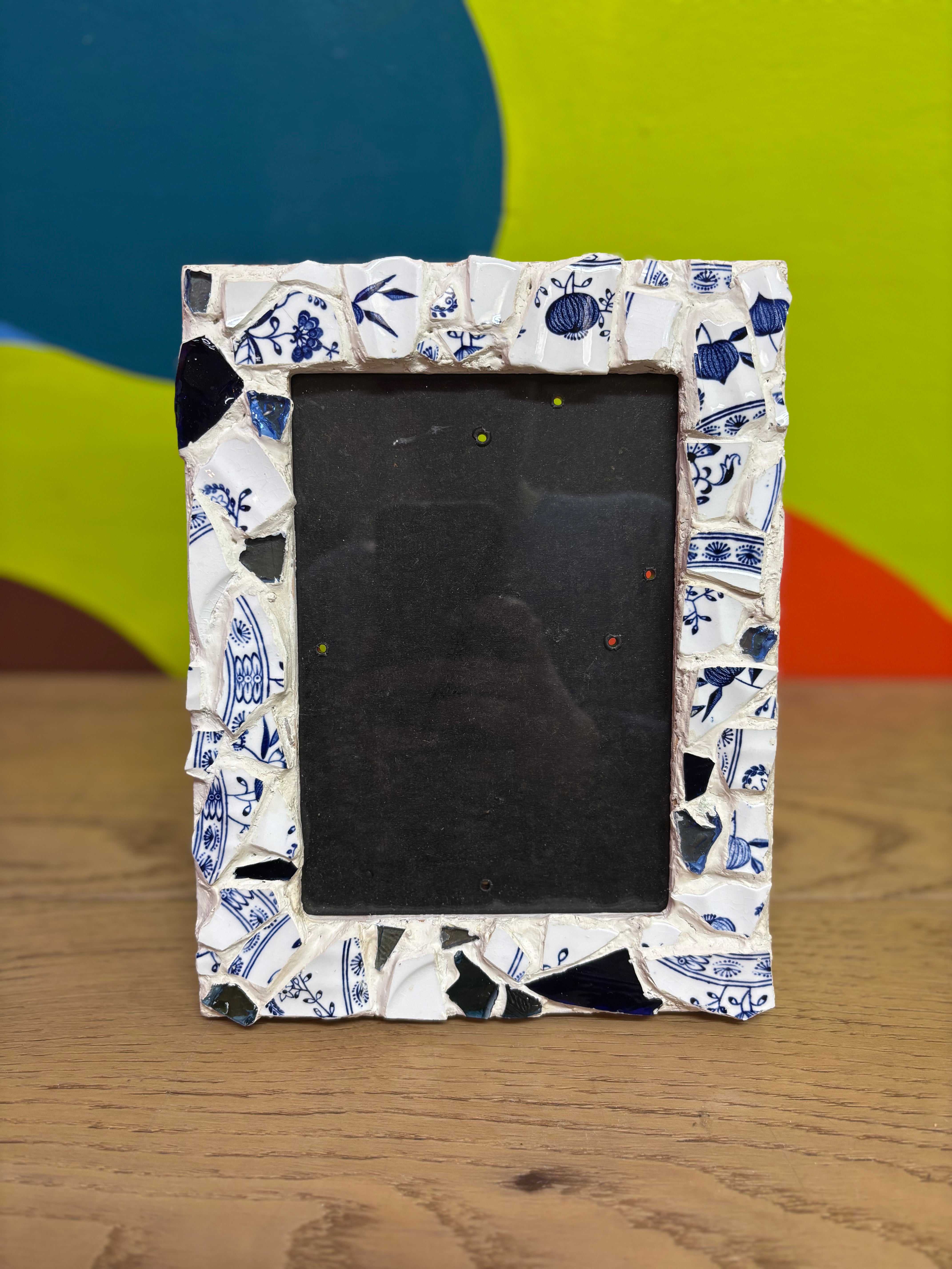 Set of 2 Mosaic Photo Frames