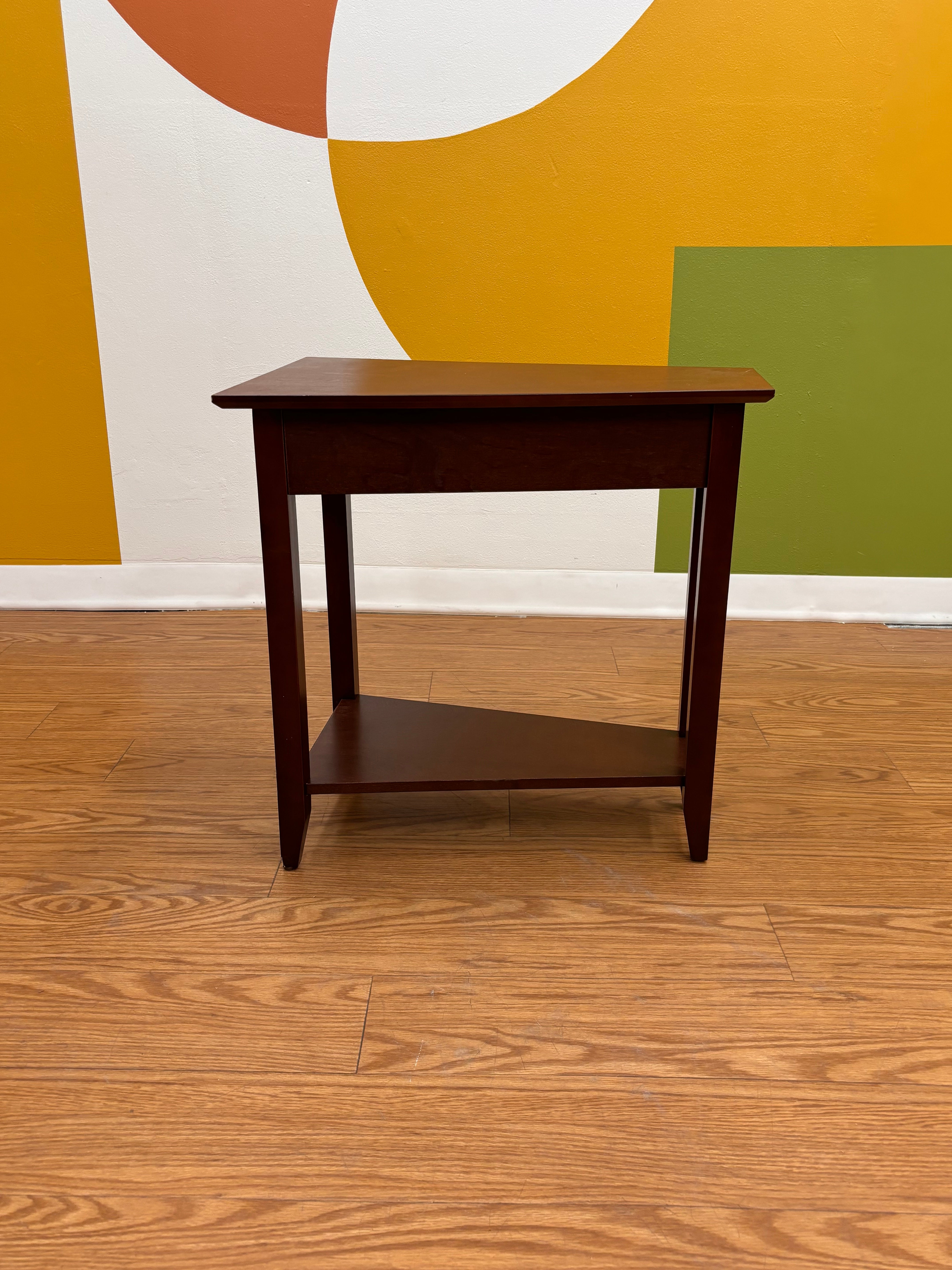Wood End Table