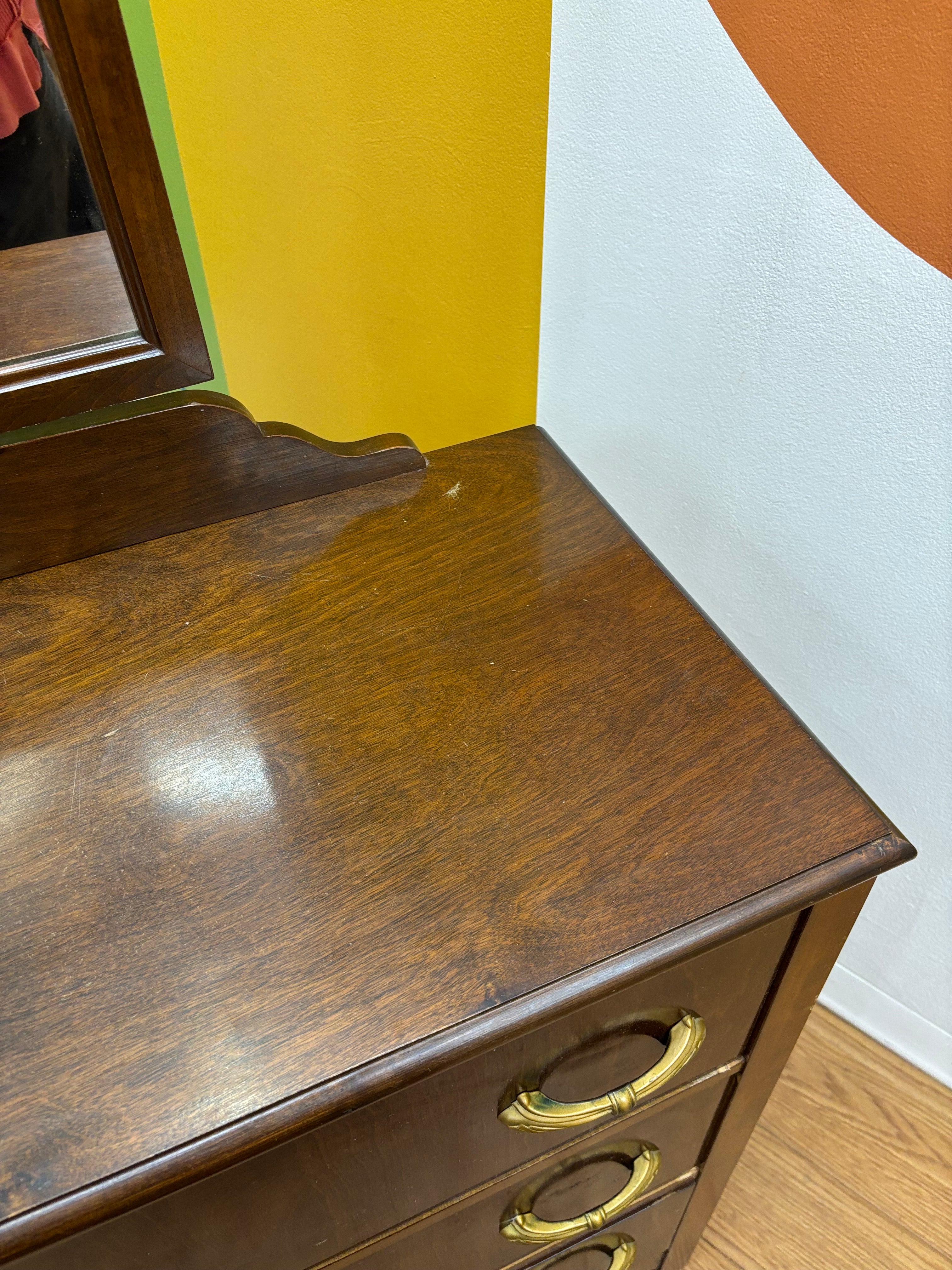 Wood Dresser Vanity