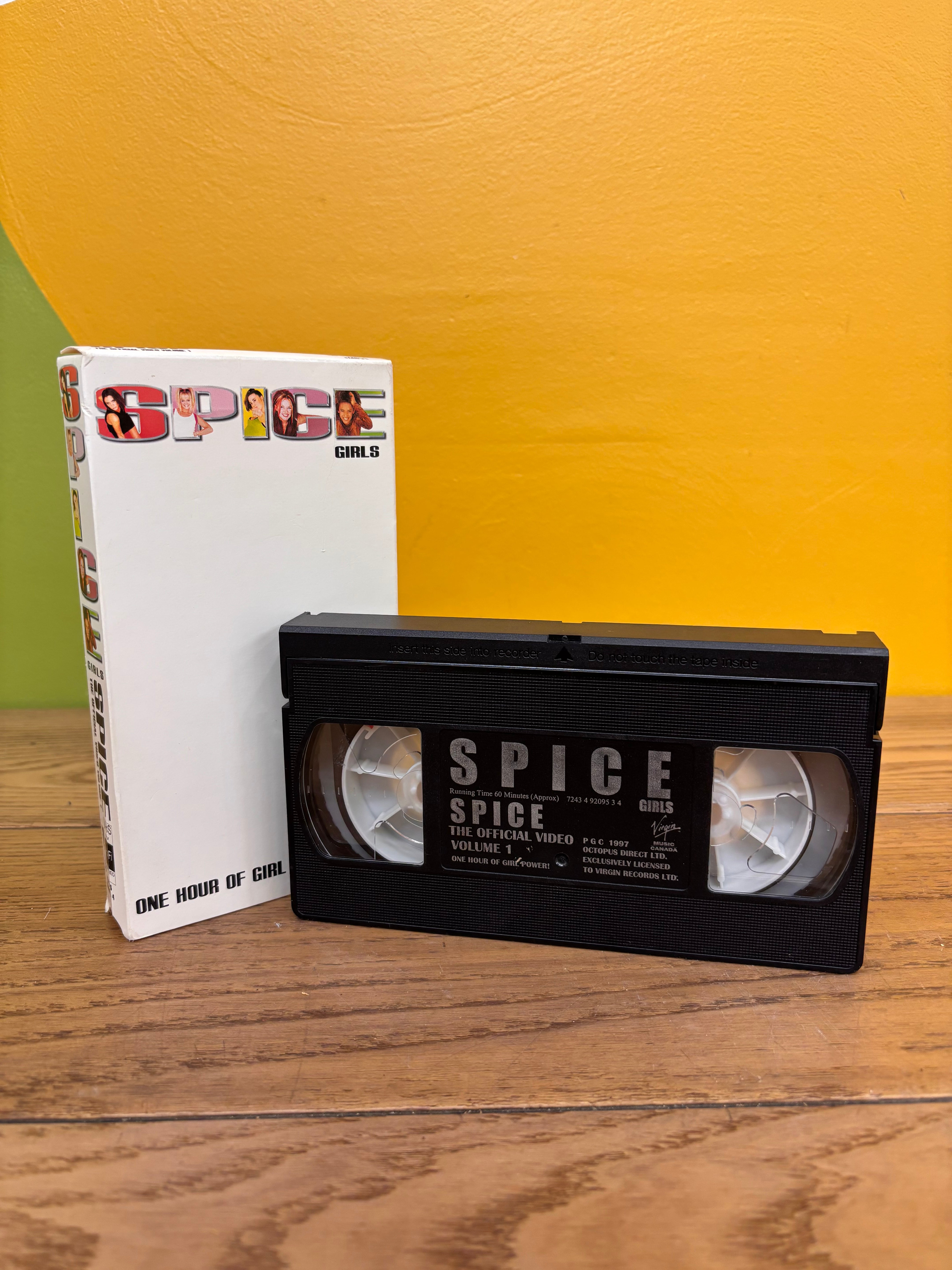 Spice Girls: One Hour of Girl Power VHS 1997