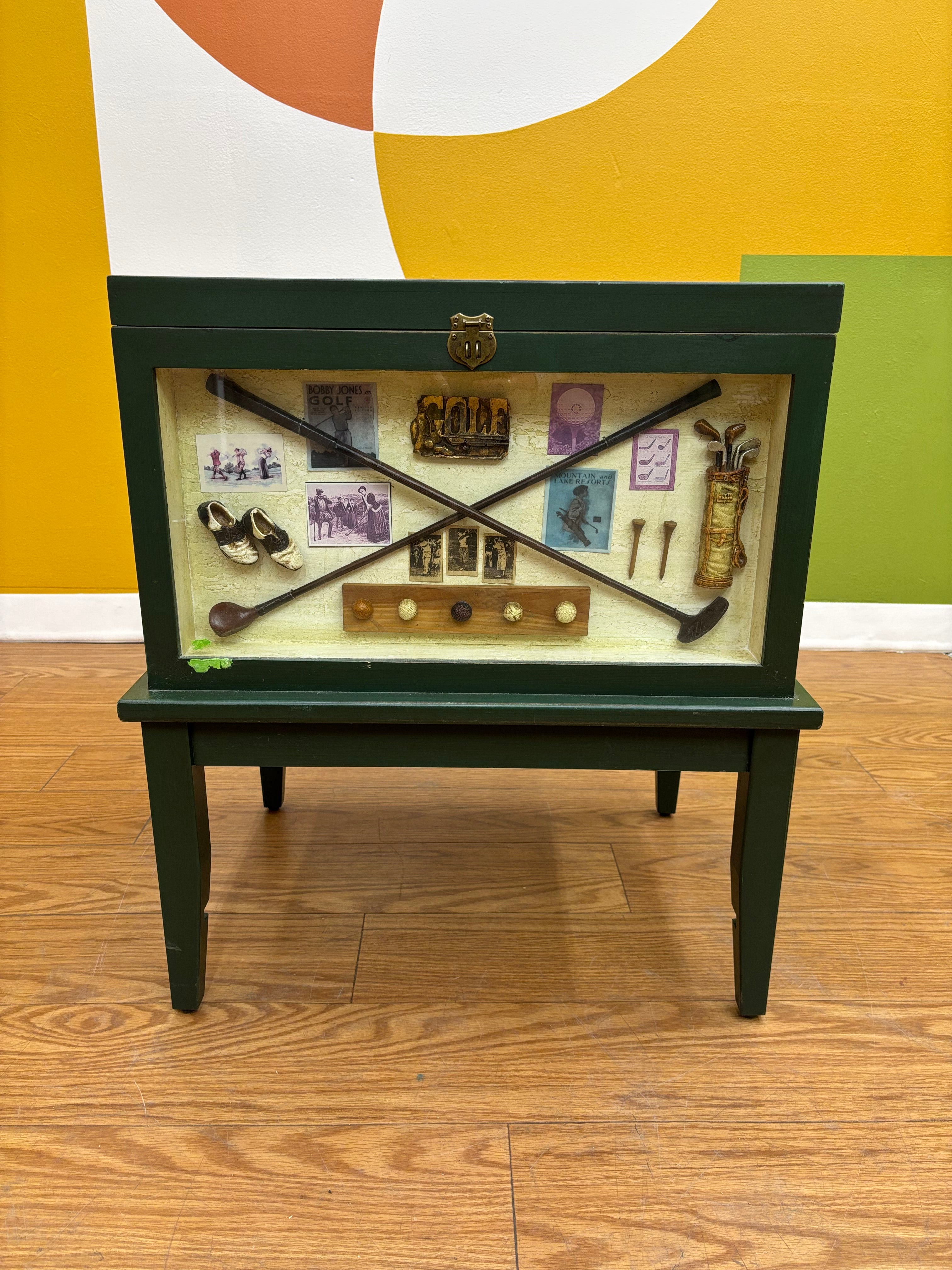 Golf Themed Storage Chest