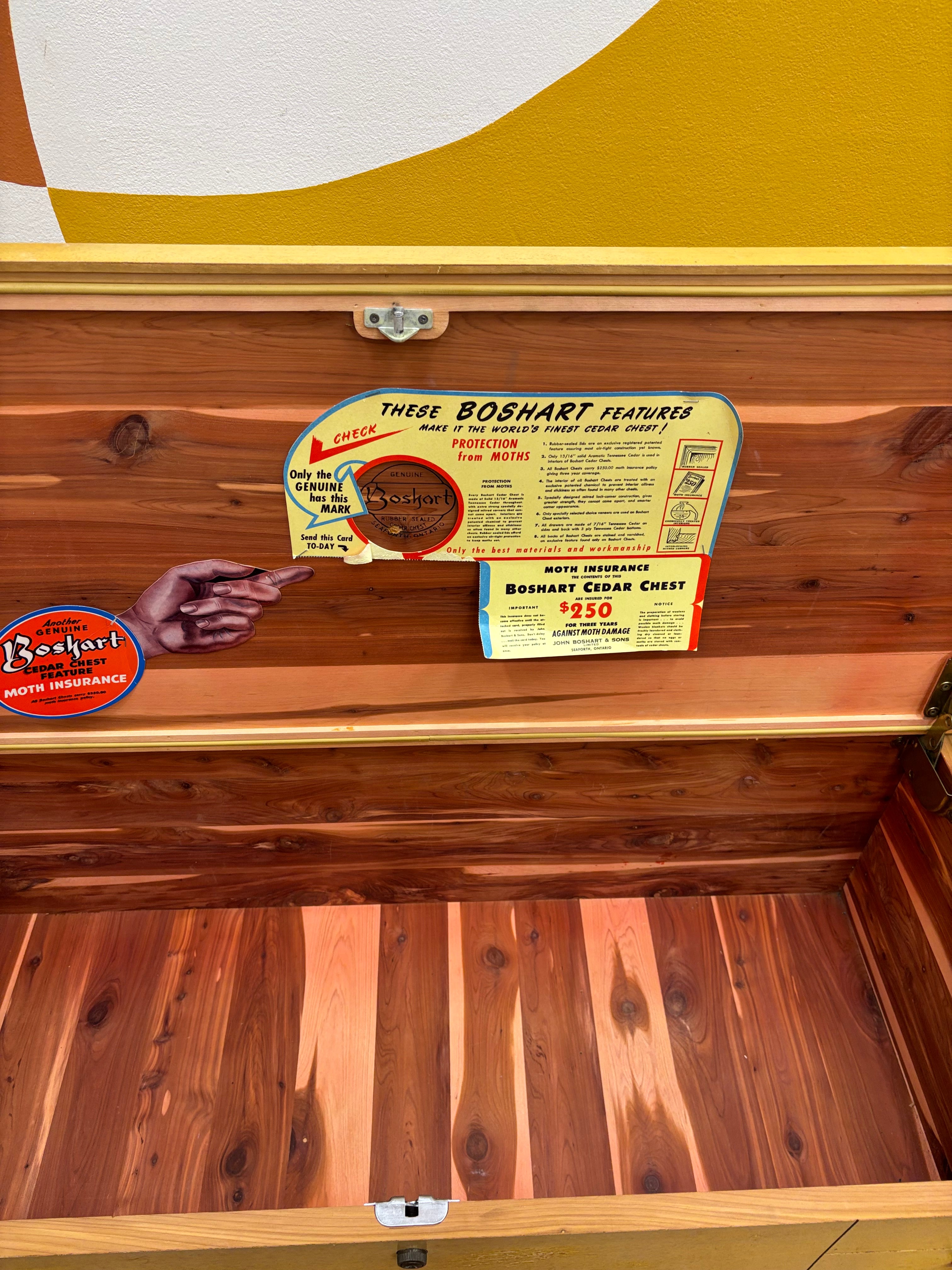 Boshart Cedar Chest