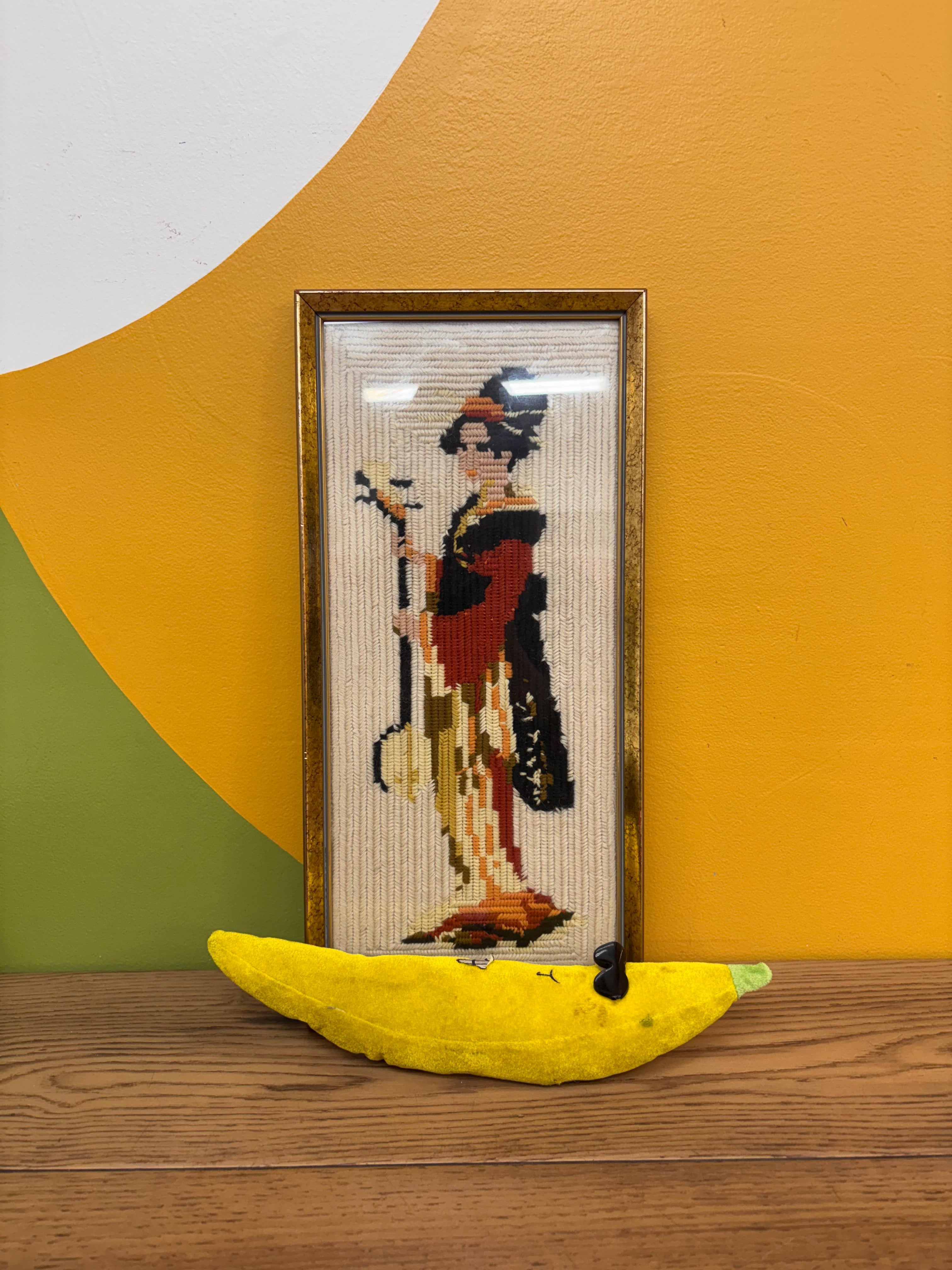 Framed Needlepoint Artwork