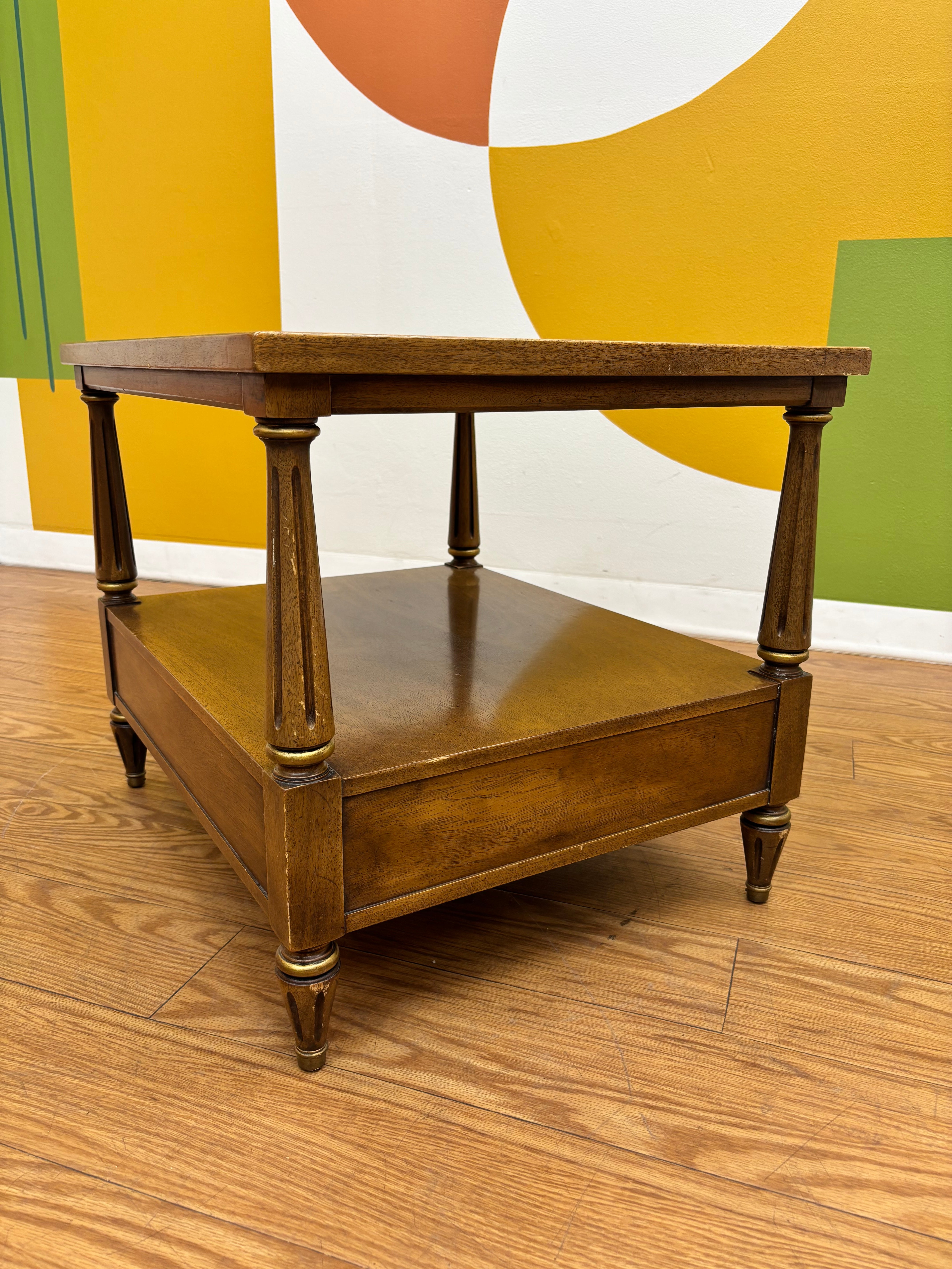 Wood Side Table
