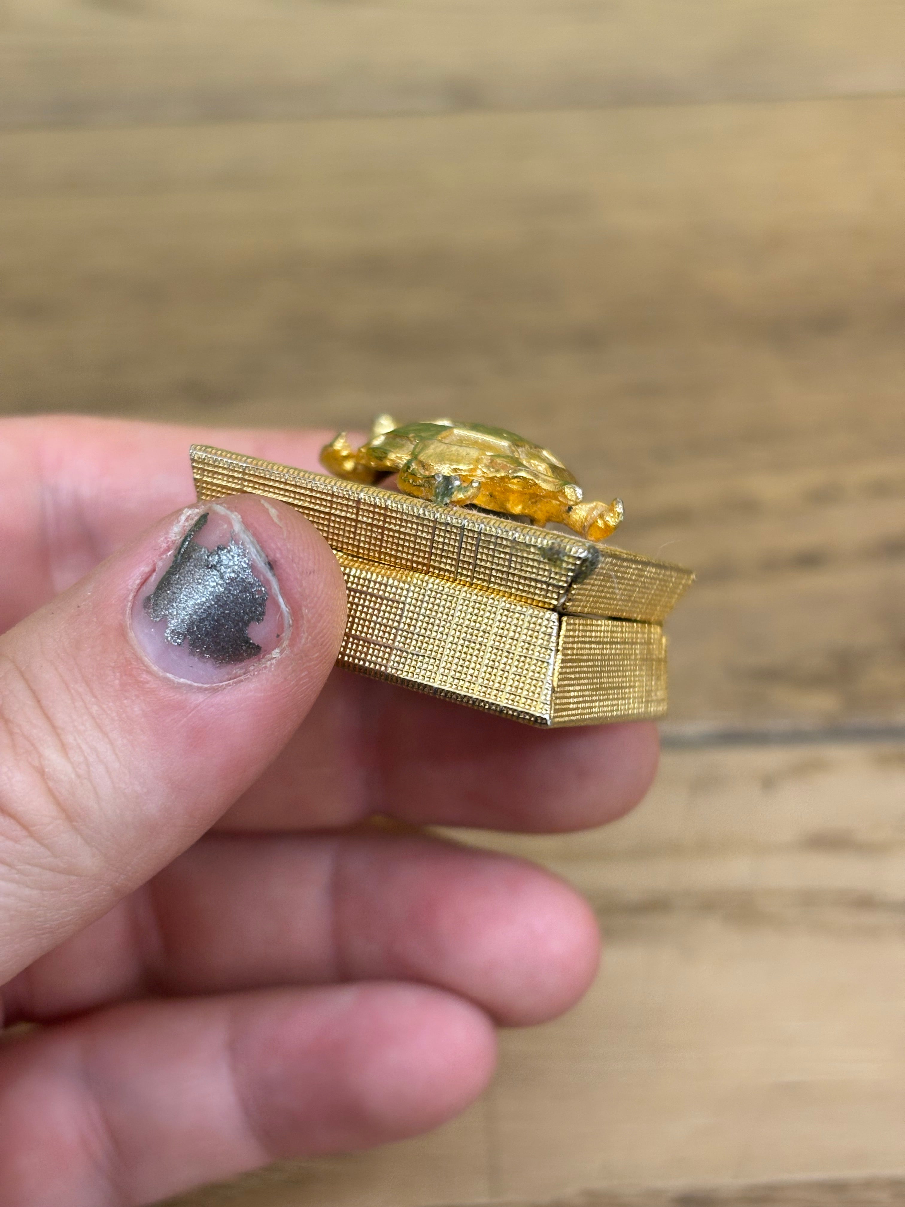 Small Turtle Trinket Box