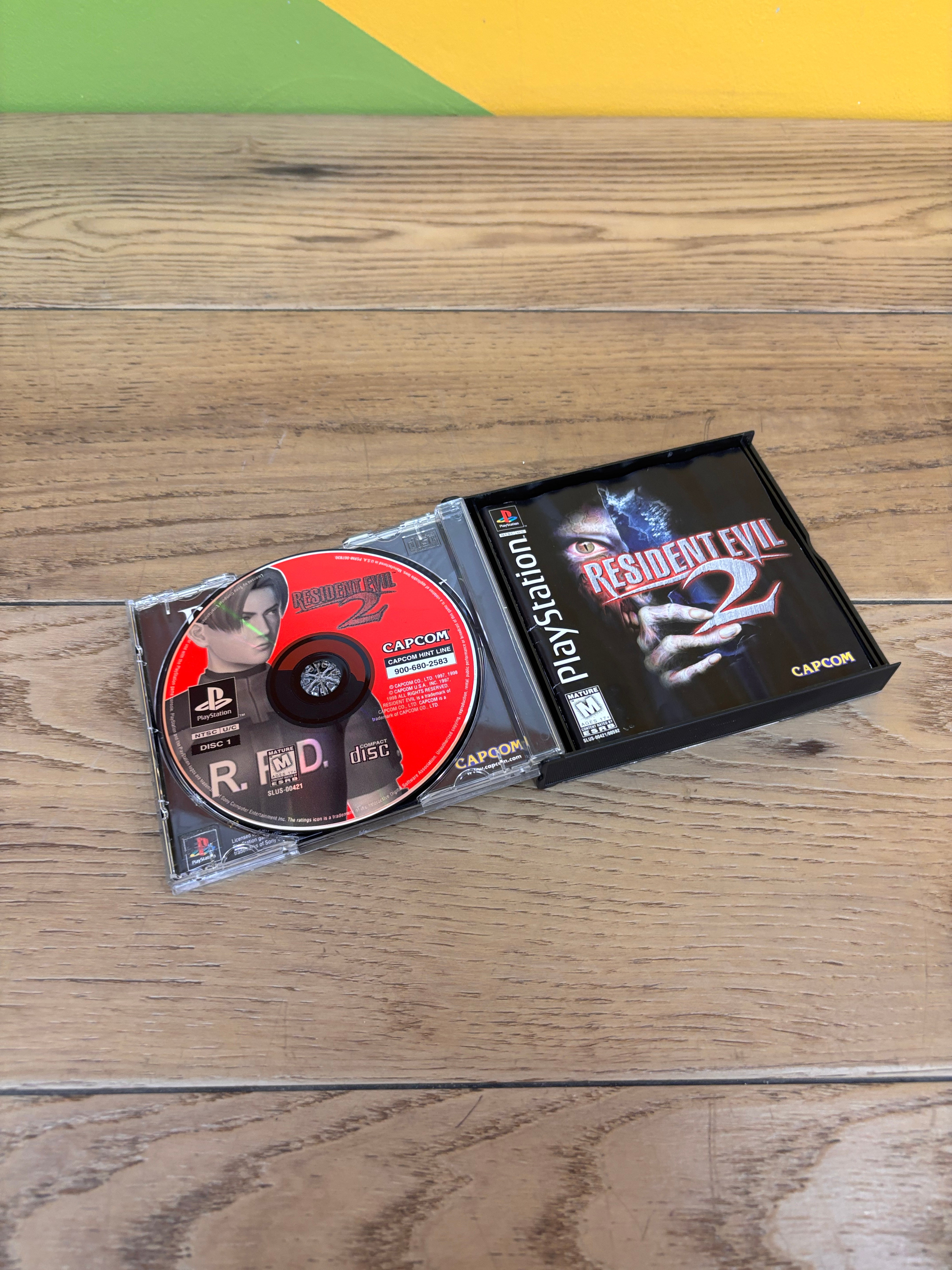 Resident Evil 2 PlayStation 1 Game 1998 CIB