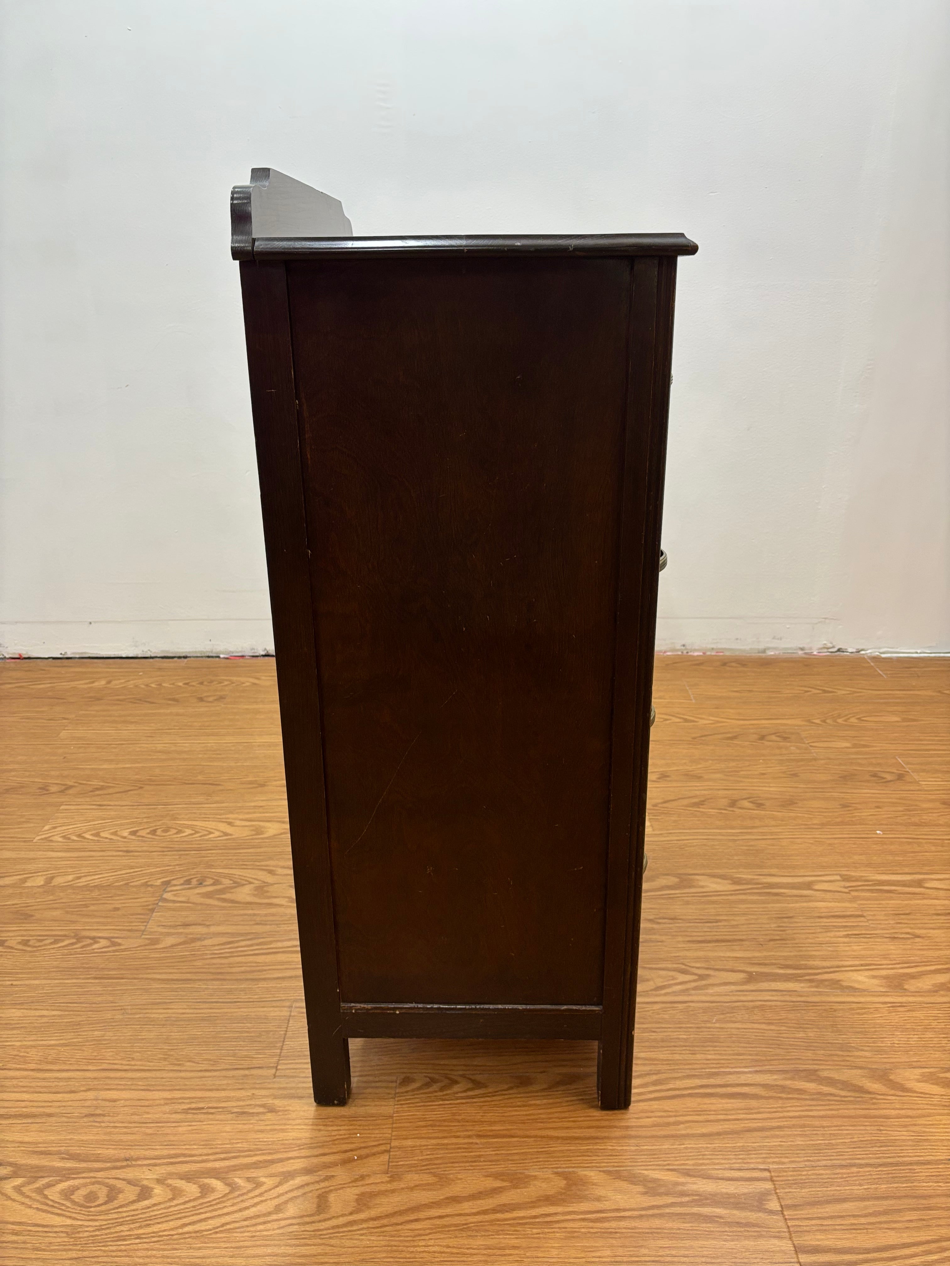 Wood 4 Drawer Dresser