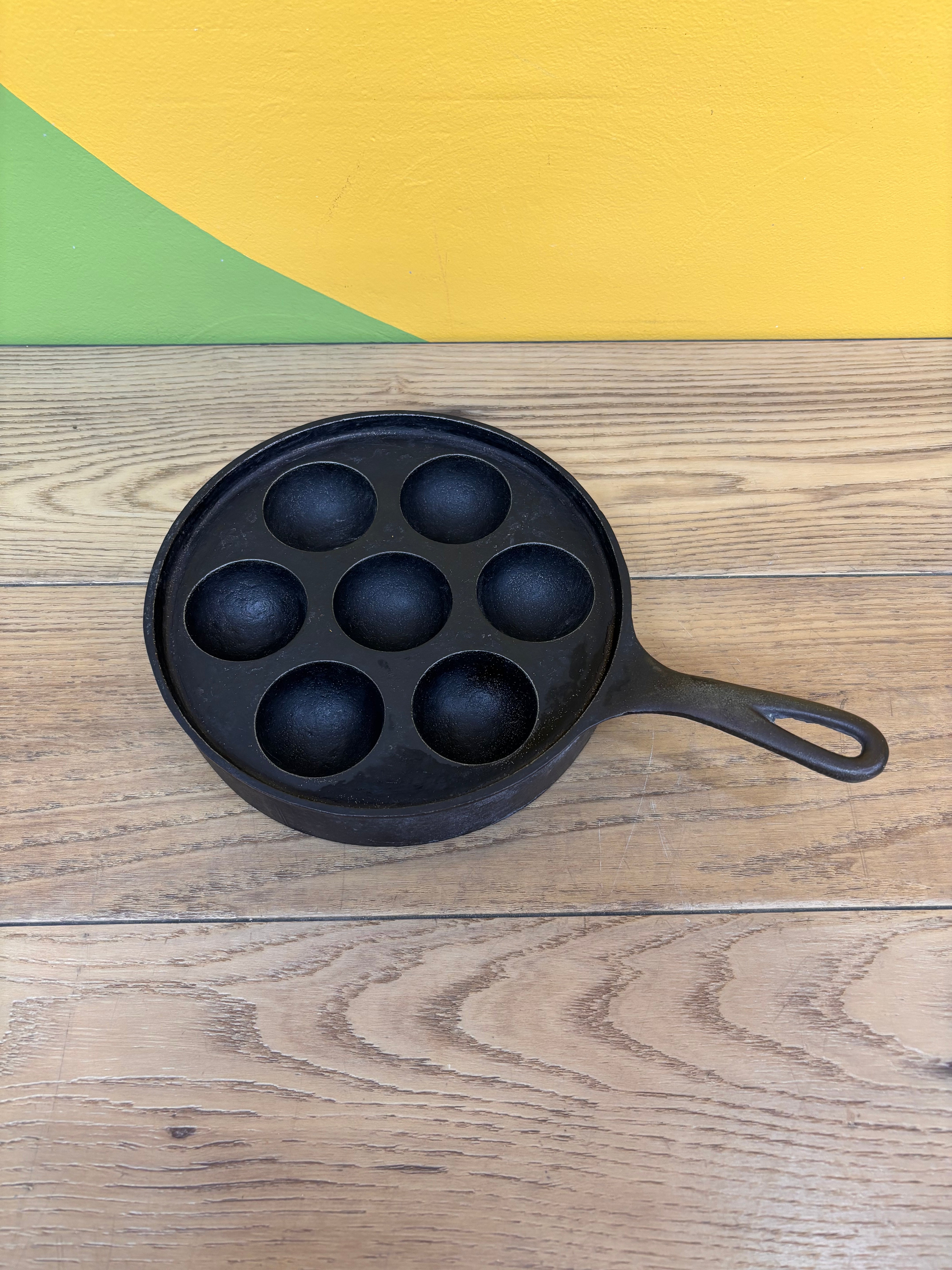 Cast Iron Pancake Puffs Pan
