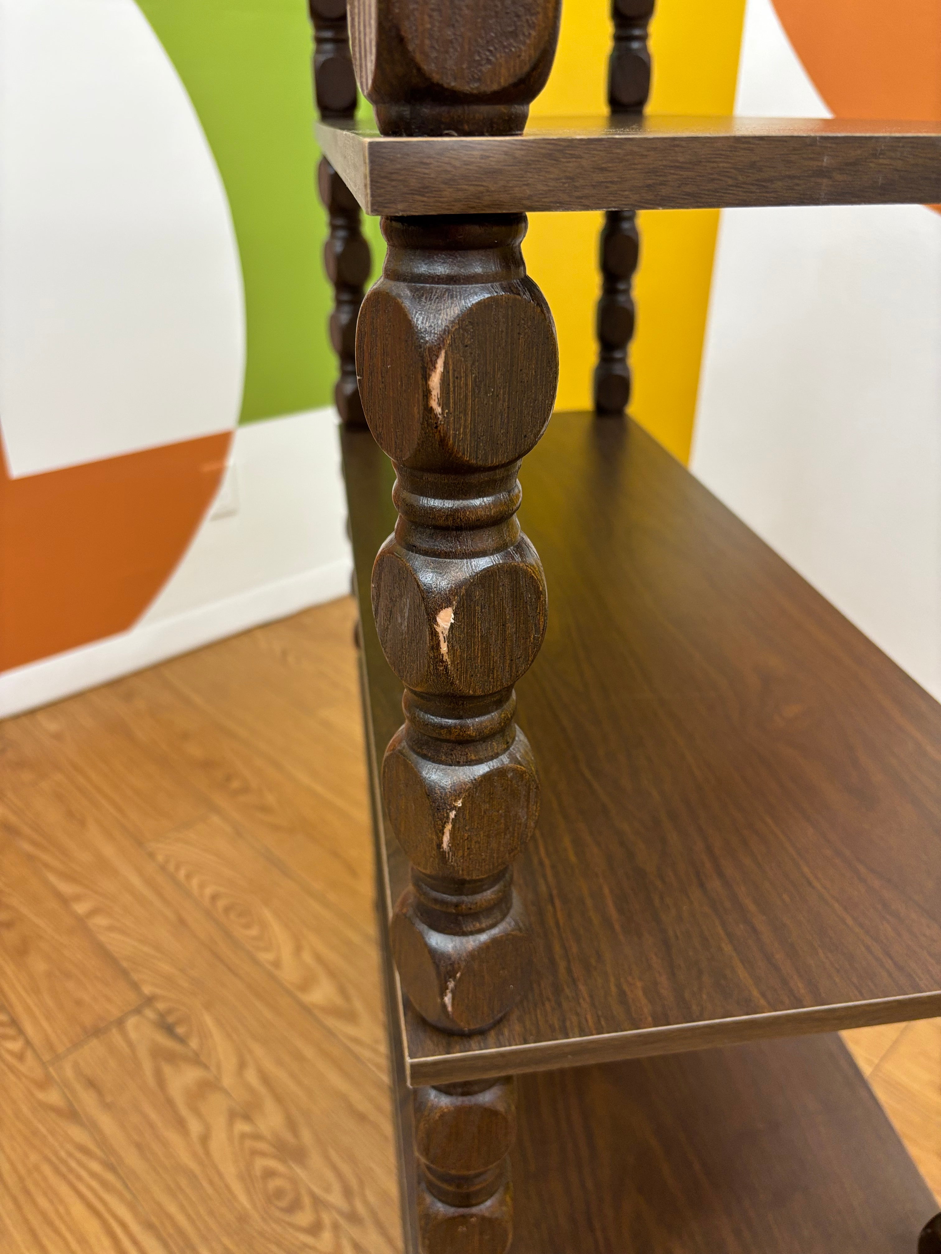 5 Tier Wood Shelf