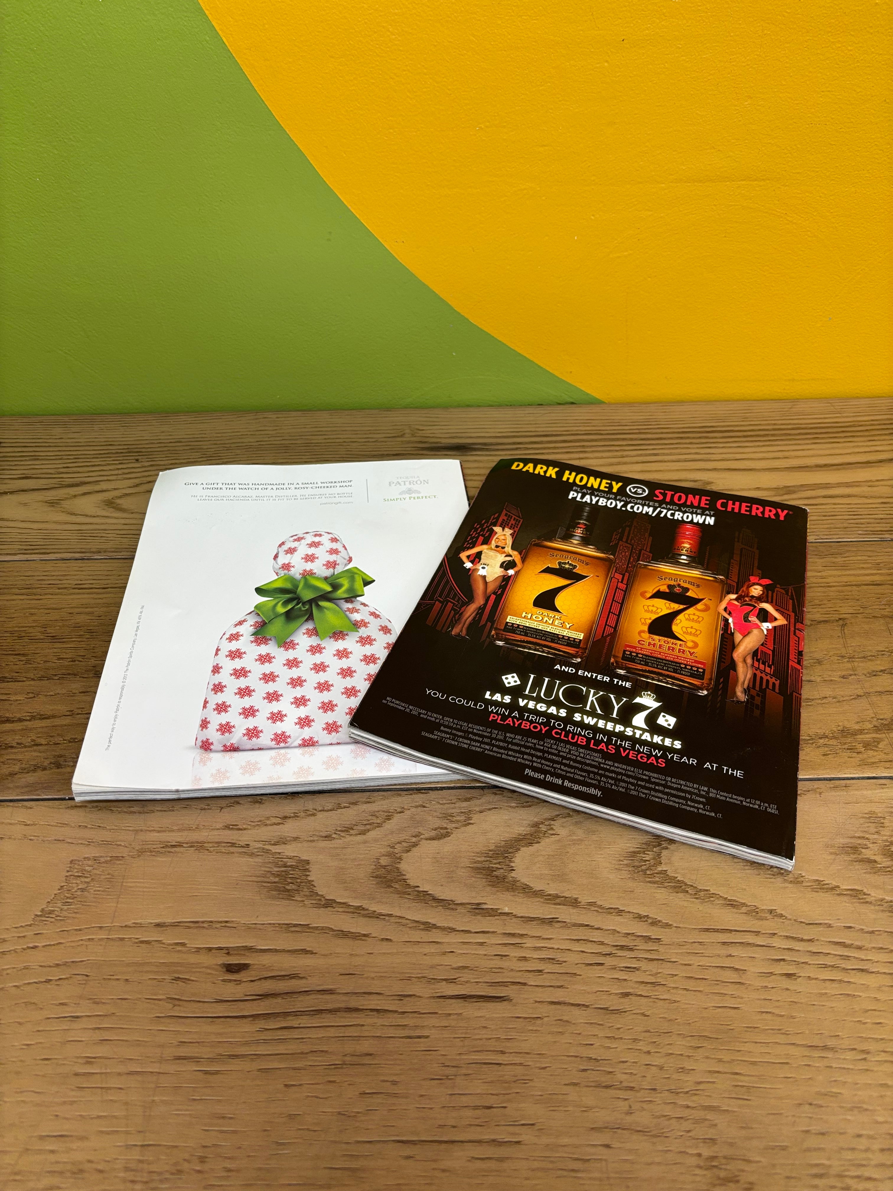 (2) Playboy Magazines