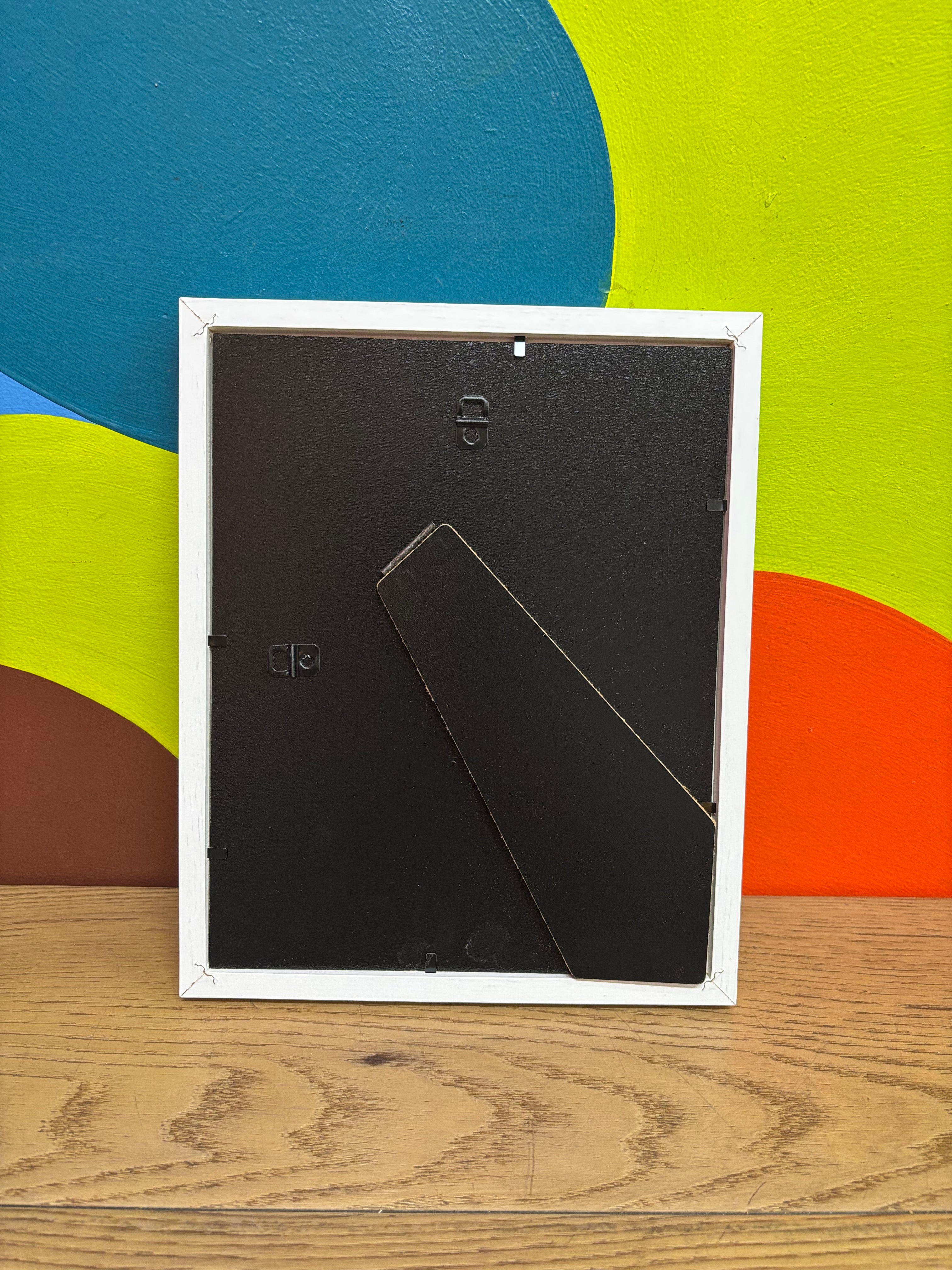 White Framed Print - Florida