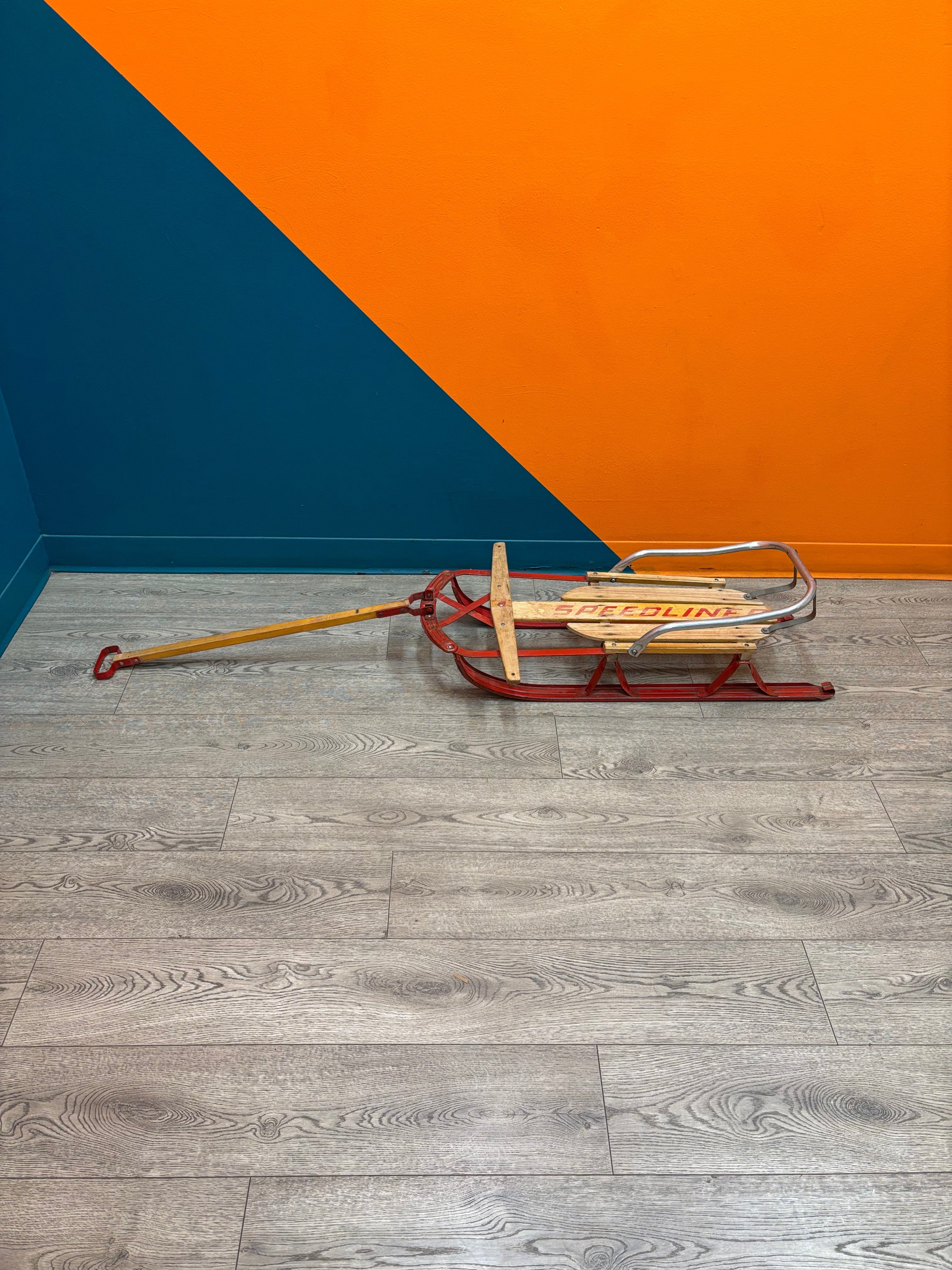 Wood Speedliner Sled