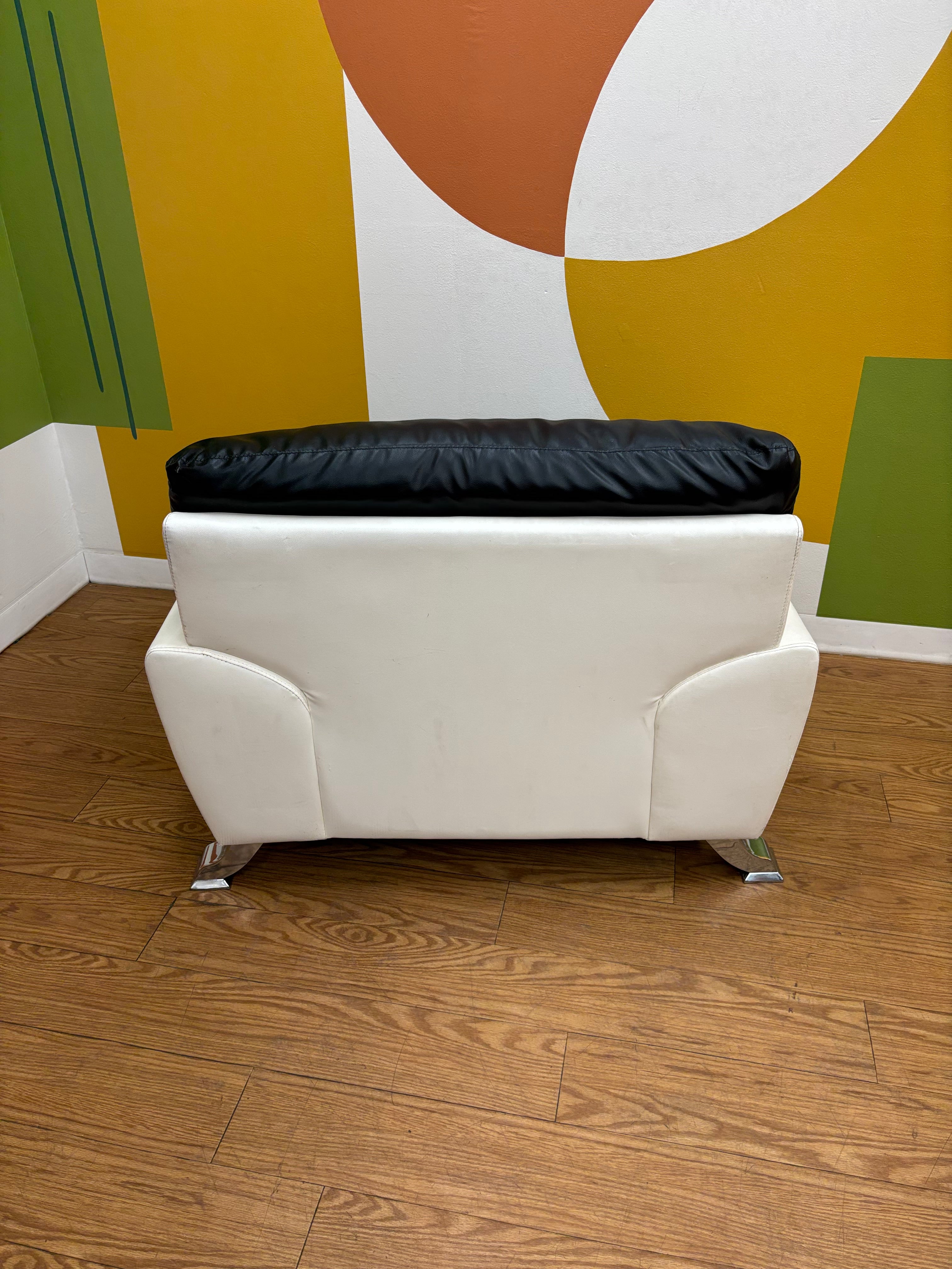 Black & White Armchair