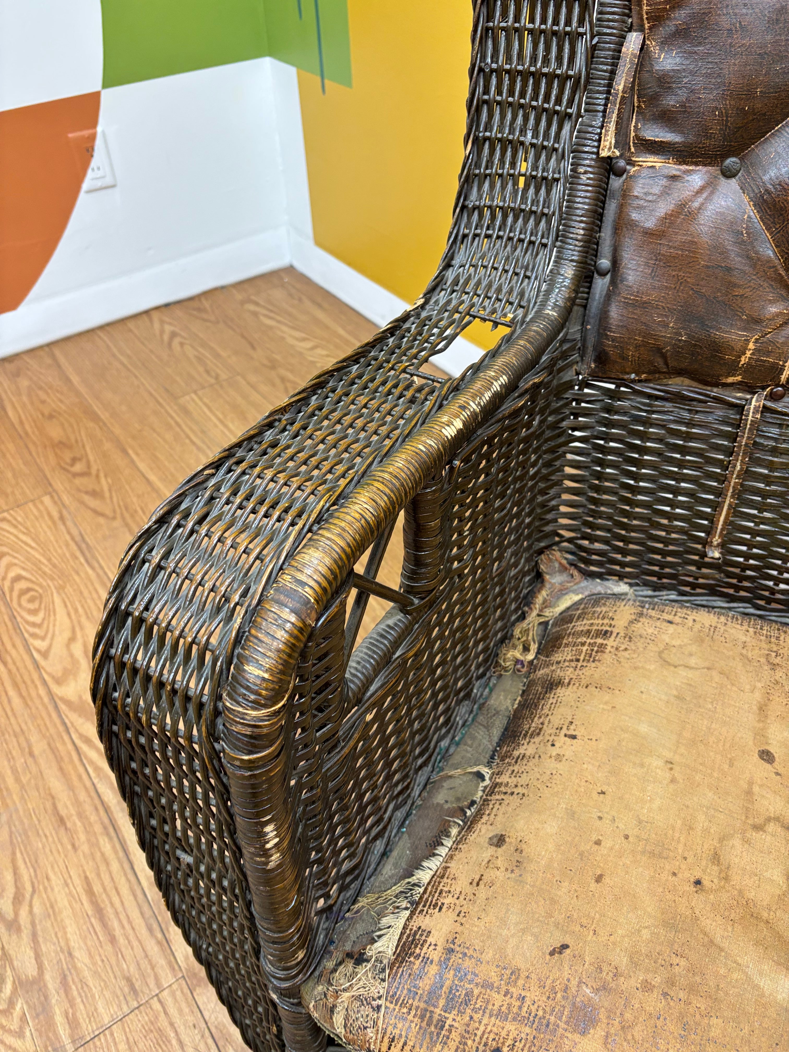 Dark Brown Armchair