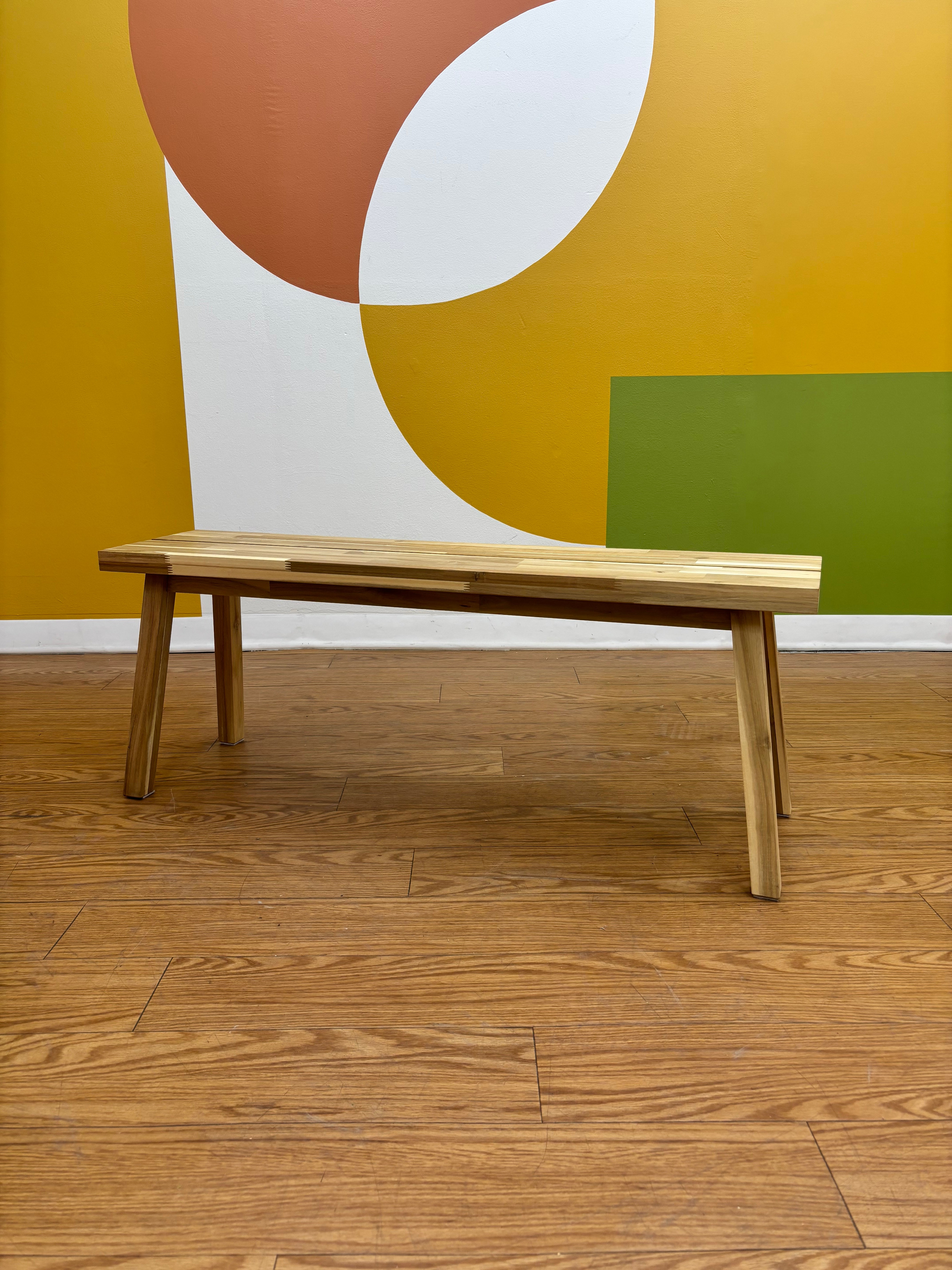 Wood Bench
