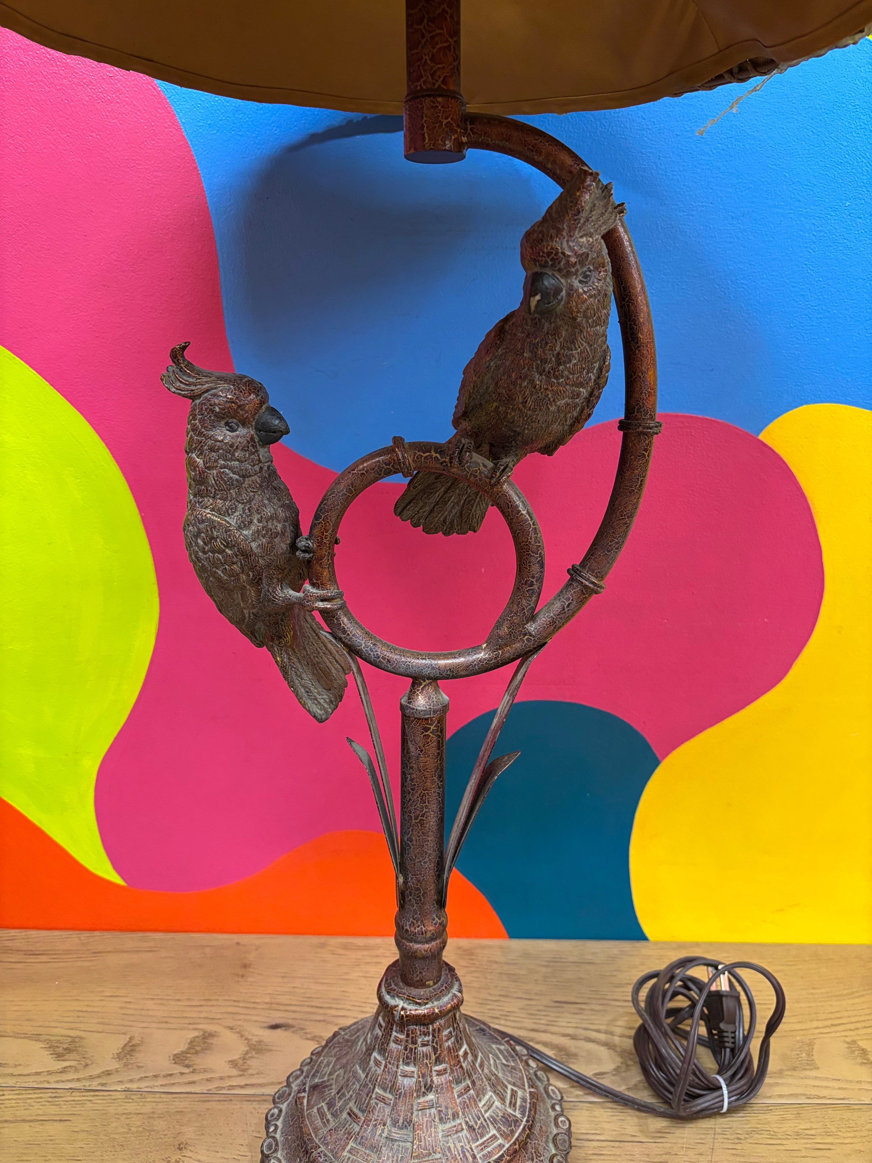 Cockatoo Table Lamp #1