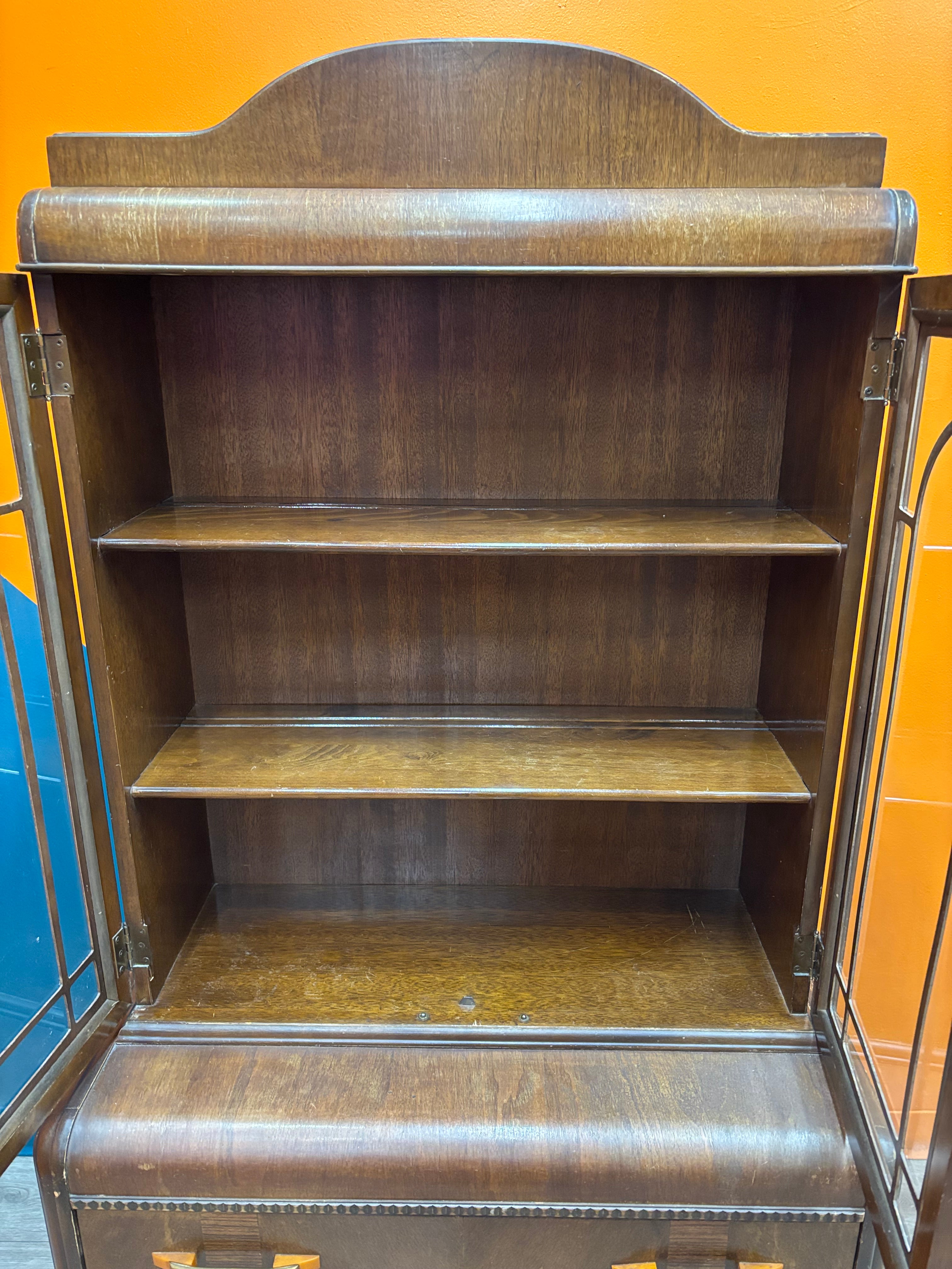 Wood & Glass China Cabinet